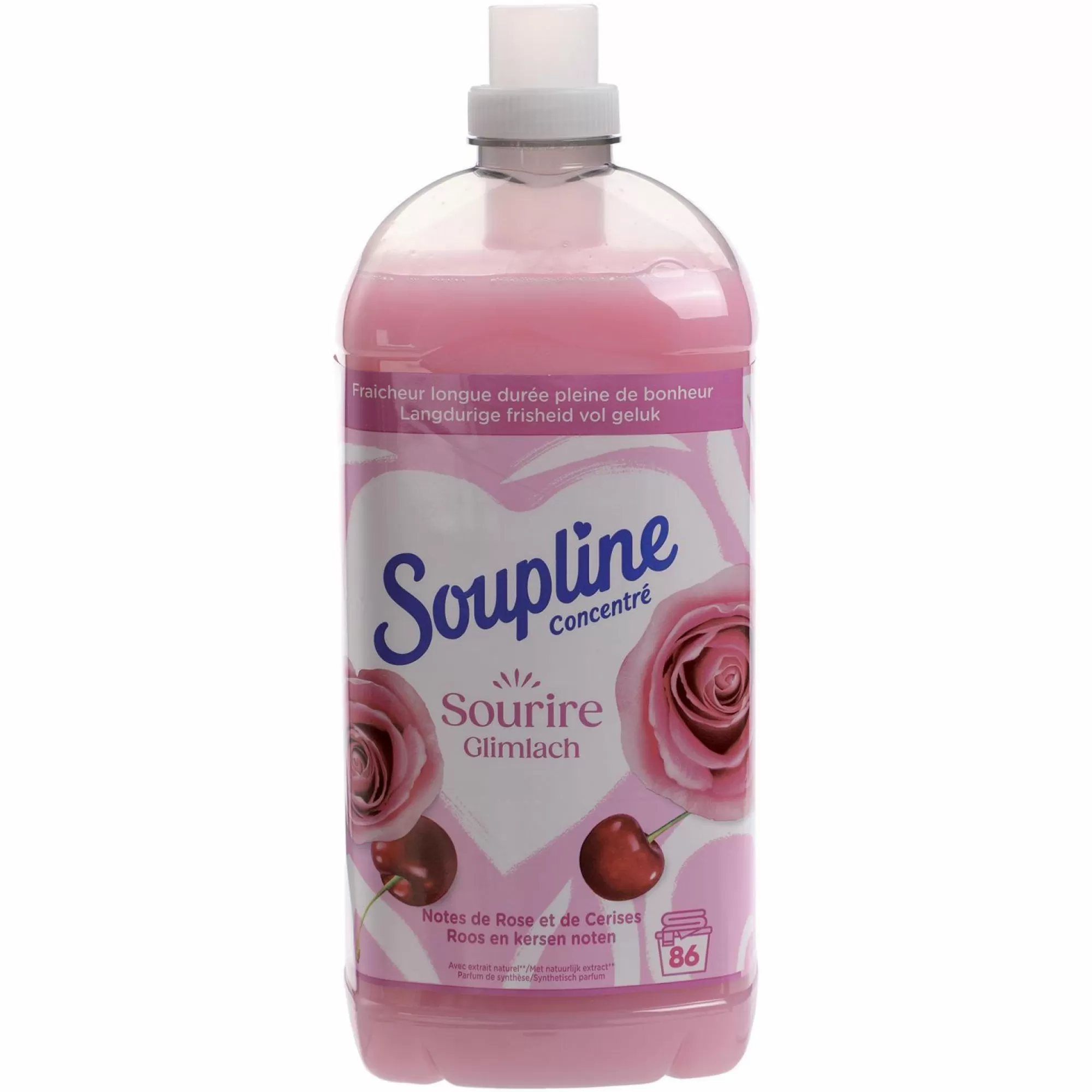 SOUPLINE Entretien Du Linge<Adoucissant concentré rose et cerise