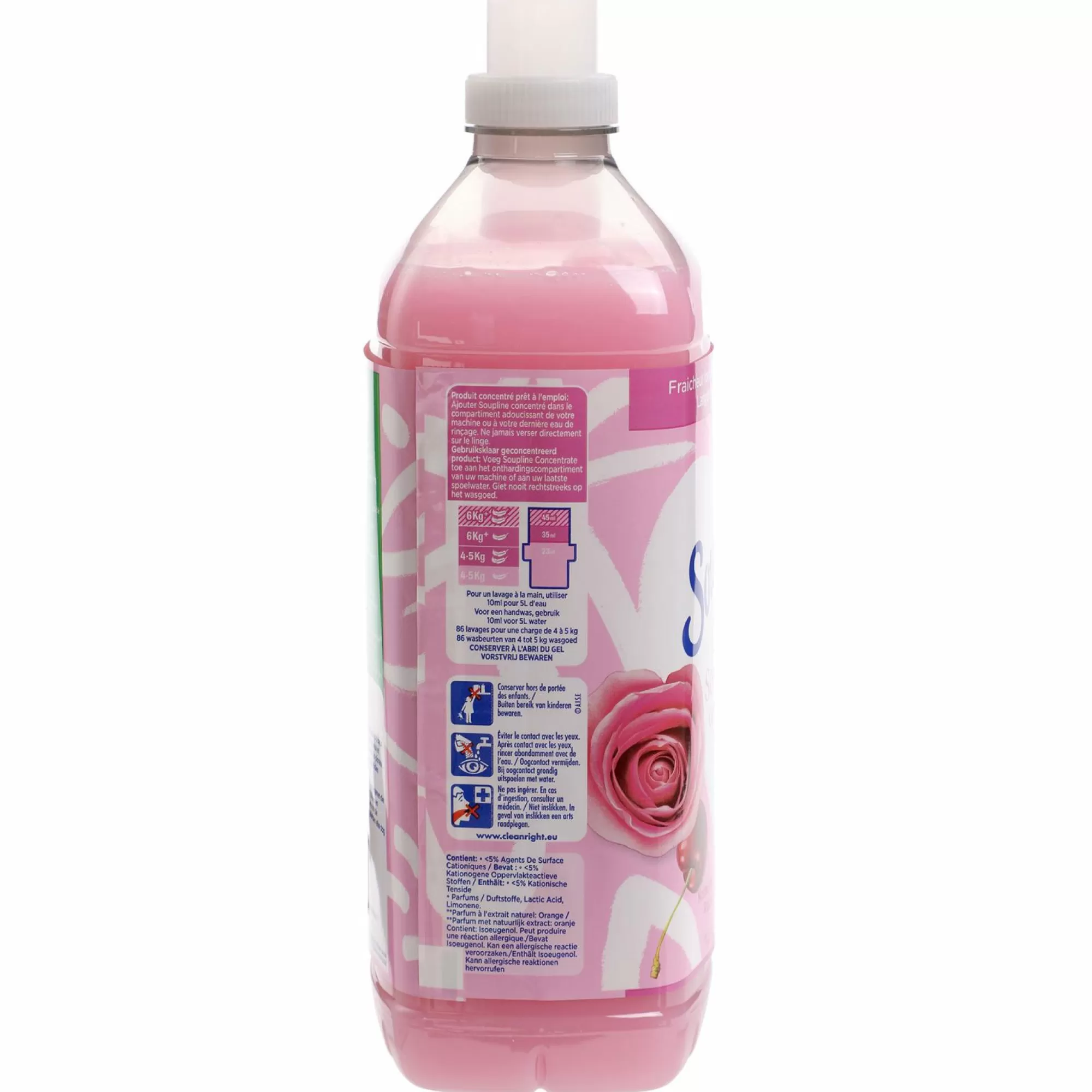 SOUPLINE Entretien Du Linge<Adoucissant concentré rose et cerise