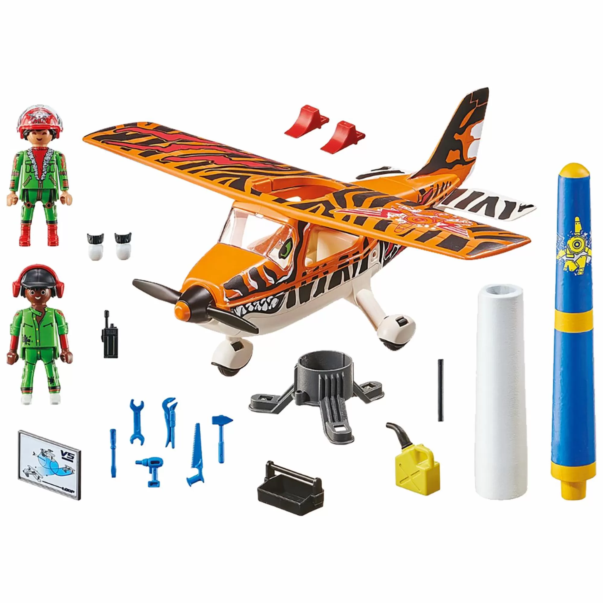 PLAYMOBIL Jouet | 5 Ans Et Plus<Avion à hélice tigre