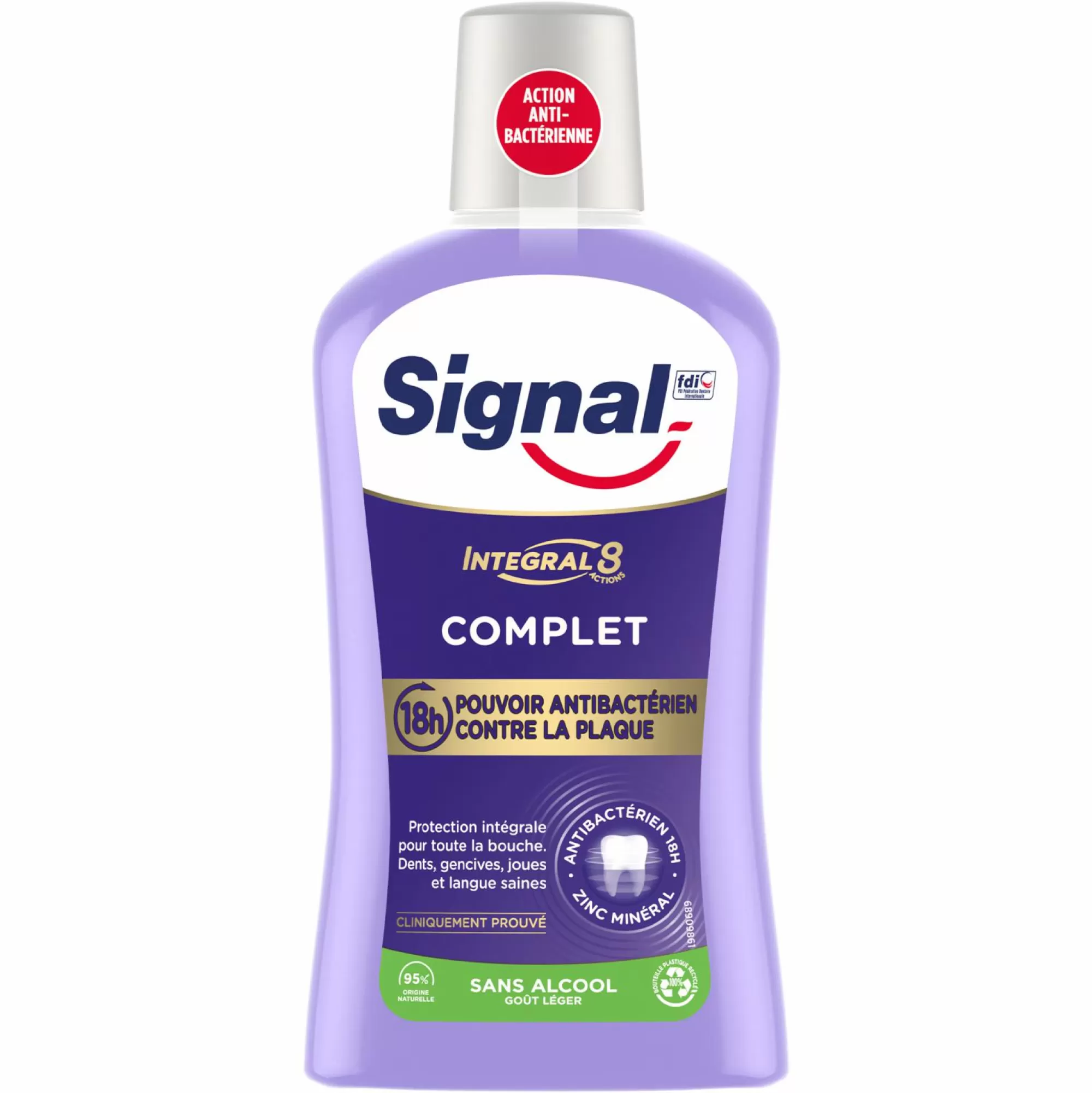 SIGNAL Hygiène<Bain de bouche intégral 8 complet