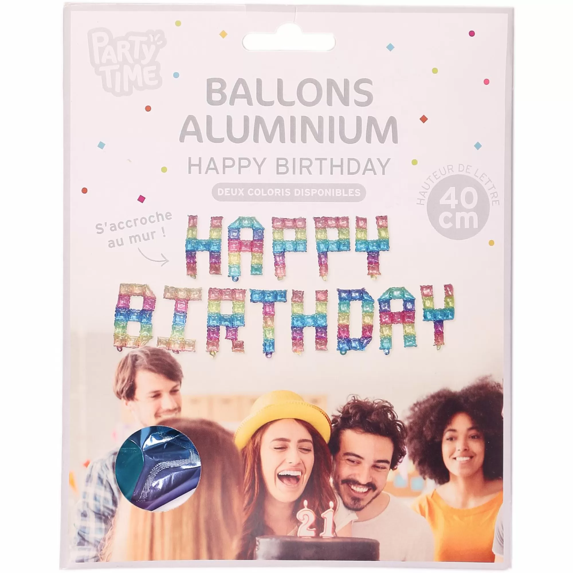 Stokomani Fêtes Et Cérémonies<BALLON HAPPY BIRTHDAY ASSORTIS