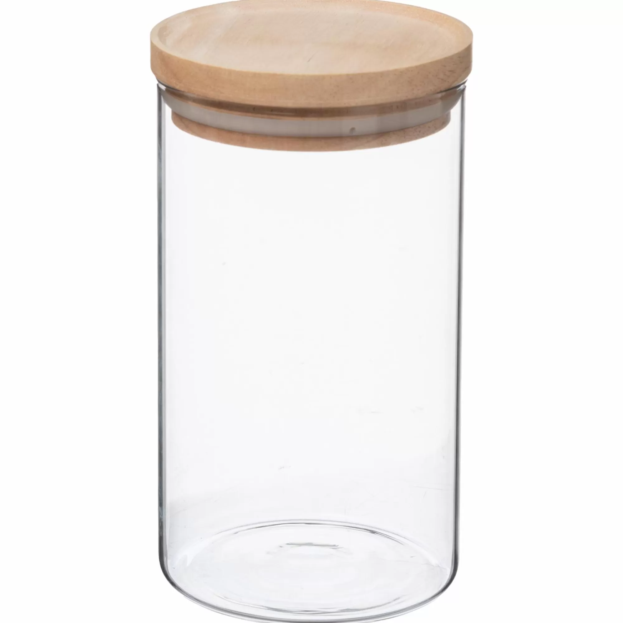 FIVE Conservation Et Rangement<Bocal en verre hermetique couvercle en bois 1L