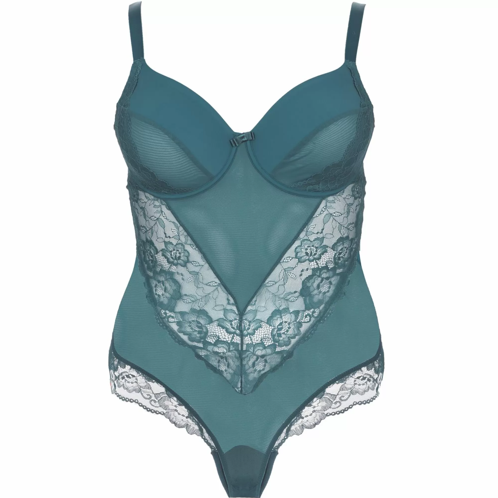 SEDUCCIA Lingerie Et Vêtements De Nuit<BODY DENTELLE FINE Vert