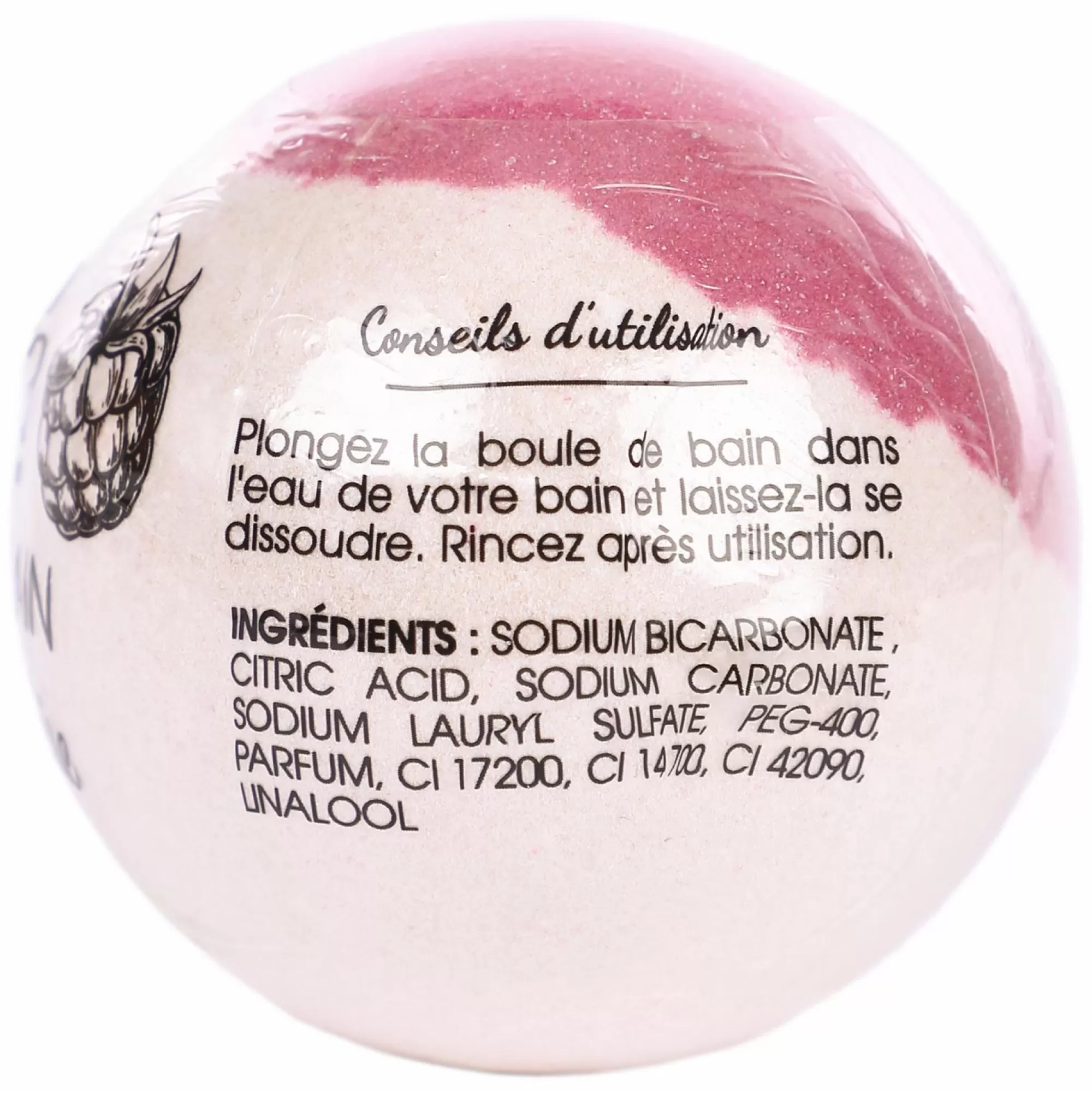 FRESHEA Hygiène<Bombe de bain à la framboise