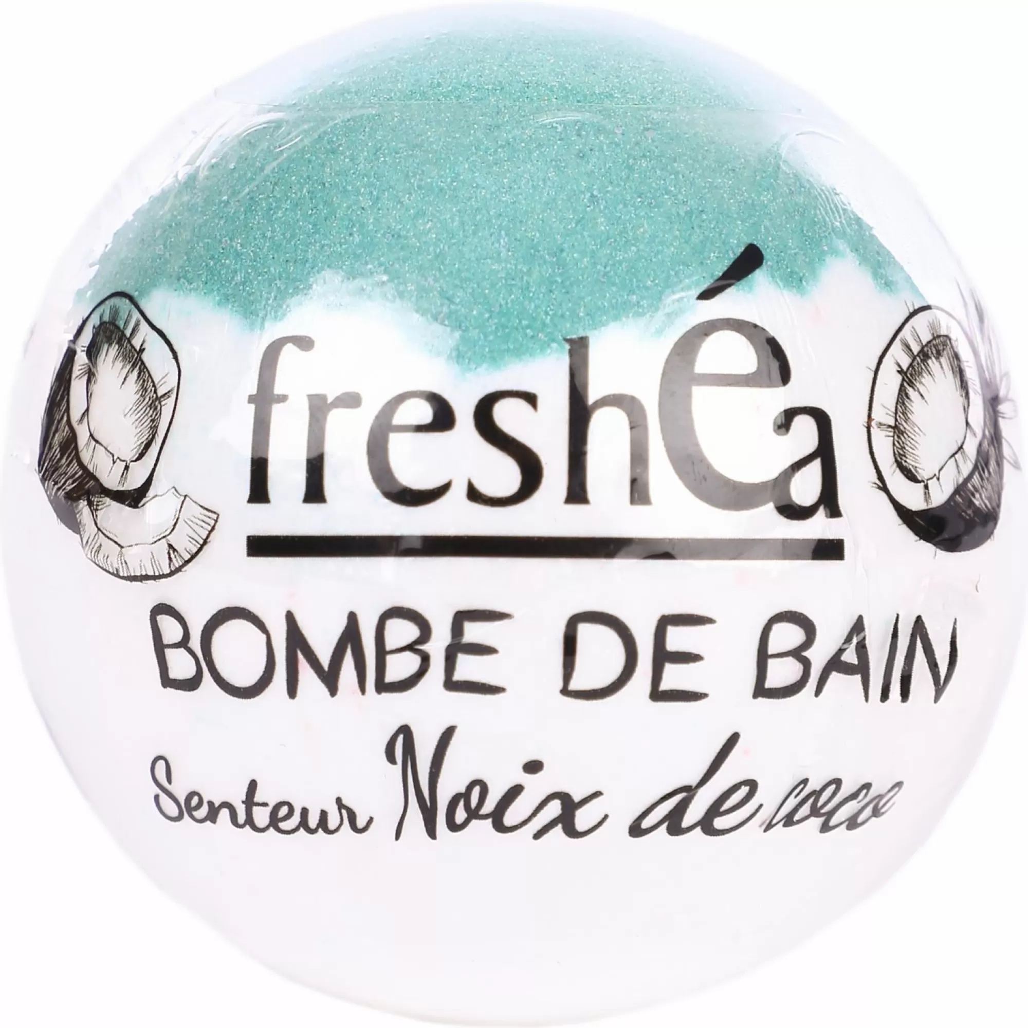 FRESHEA Hygiène<Bombe de bain à la noix de coco