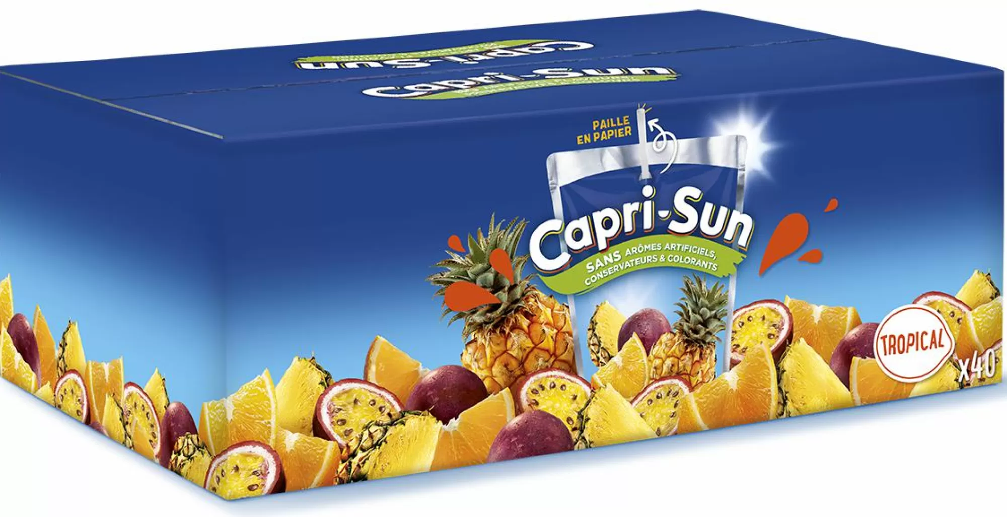 CAPRI SUN Boissons<Boîte de 40 Capri-Sun Tropical