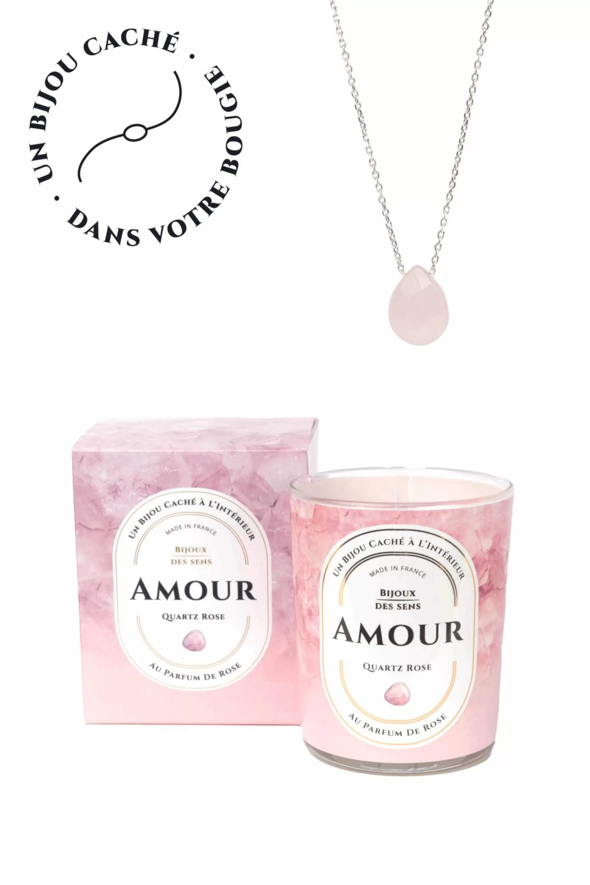 BIJOUX DES SENS Bougies<Bougie bijou à la rose