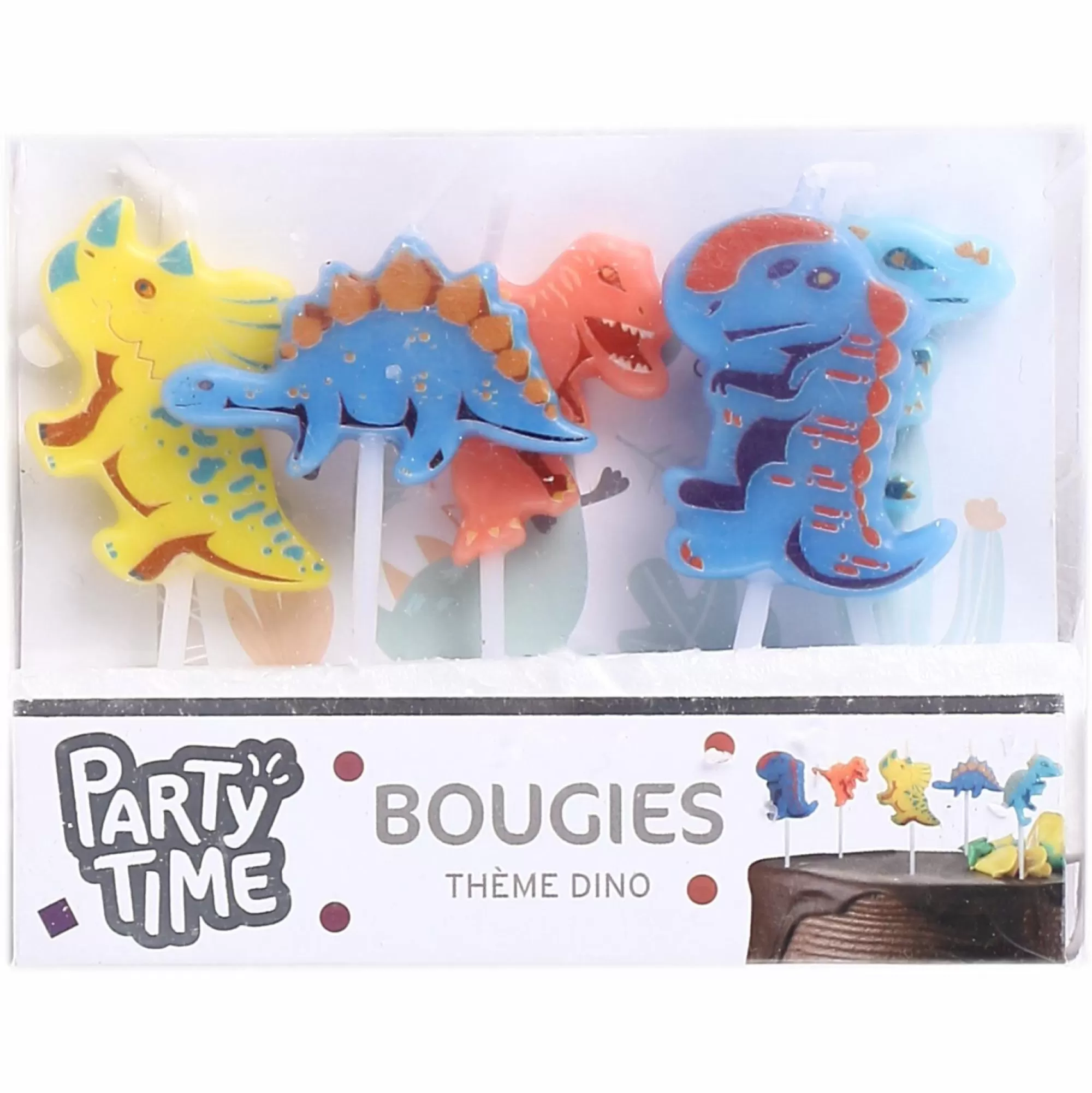 Stokomani Fêtes Et Cérémonies<Bougies dinosaure