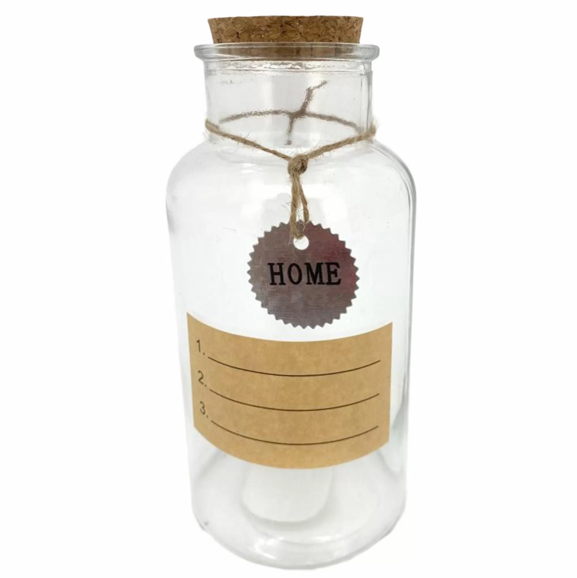 Stokomani Objets Décoratifs<Bouteille en verre décorative avec bouchon