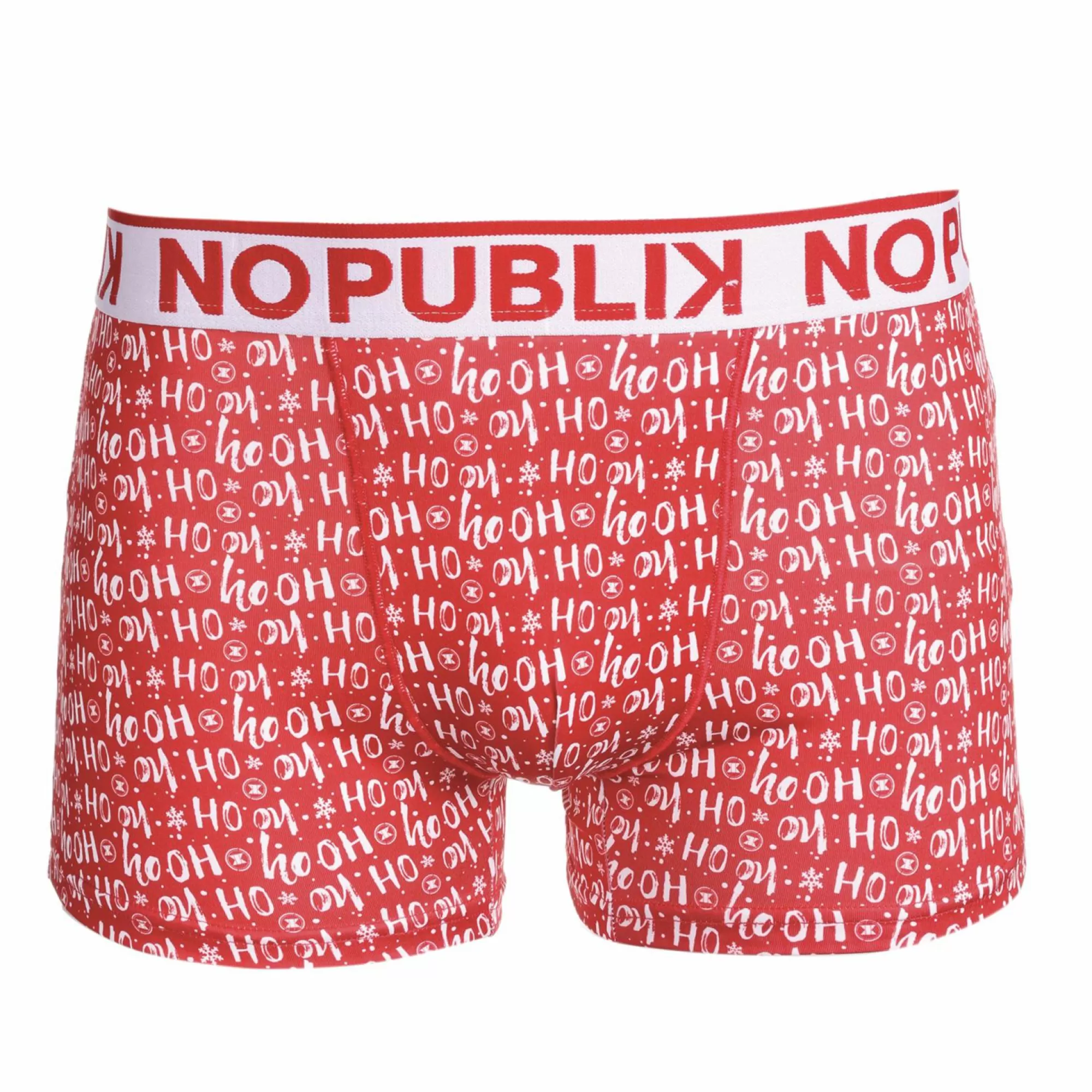 NO PUBLIK Sous-Vêtements Et Vêtements De Nuit<Boxer noël ho ho ho Rouge