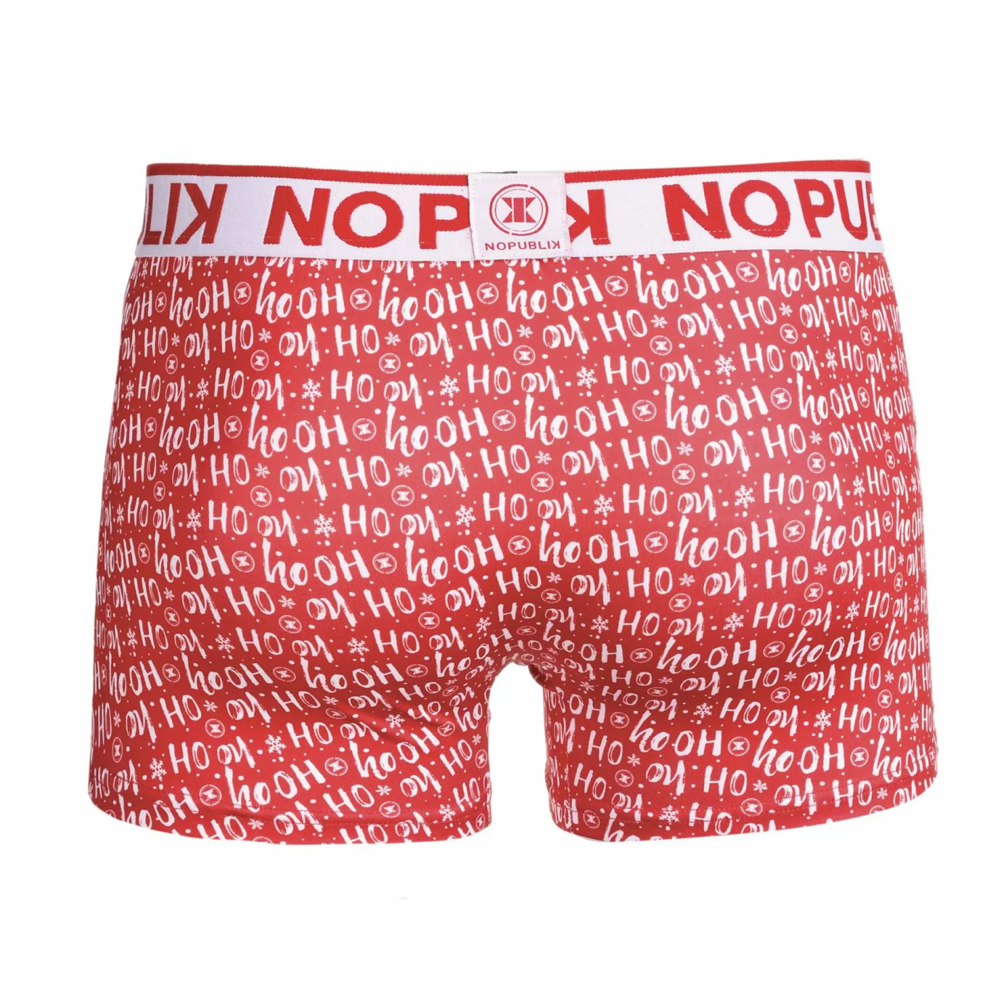 NO PUBLIK Sous-Vêtements Et Vêtements De Nuit<Boxer noël ho ho ho Rouge