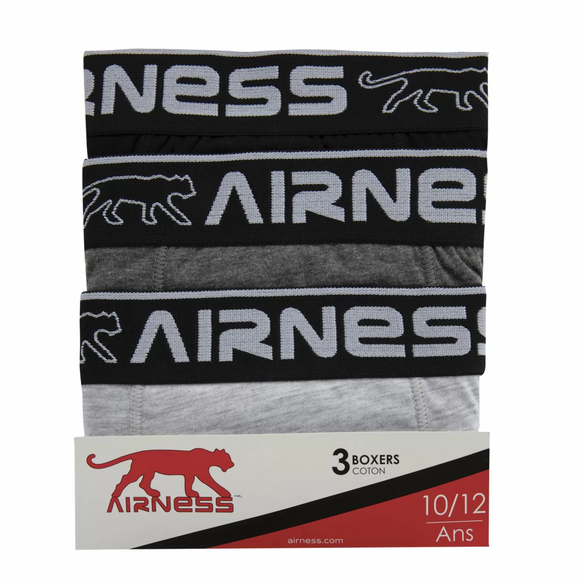 AIRNESS Sous-Vêtements Et Vêtements De Nuit<3 Boxers coton