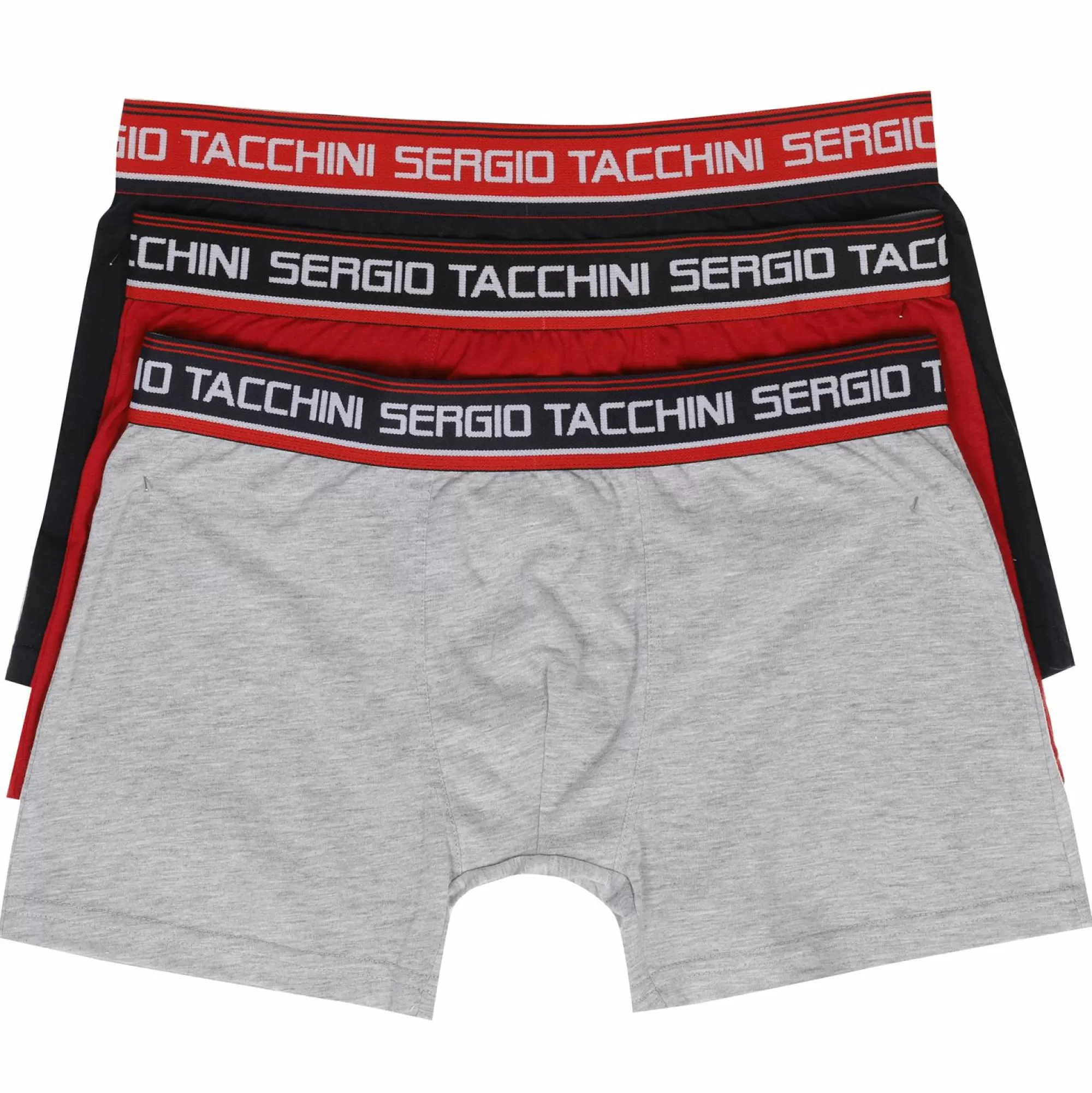 SERGIO TACCHINI Sous-Vêtements Et Vêtements De Nuit<3 BOXERS POLY COTON UNI M/XL Multicolore}