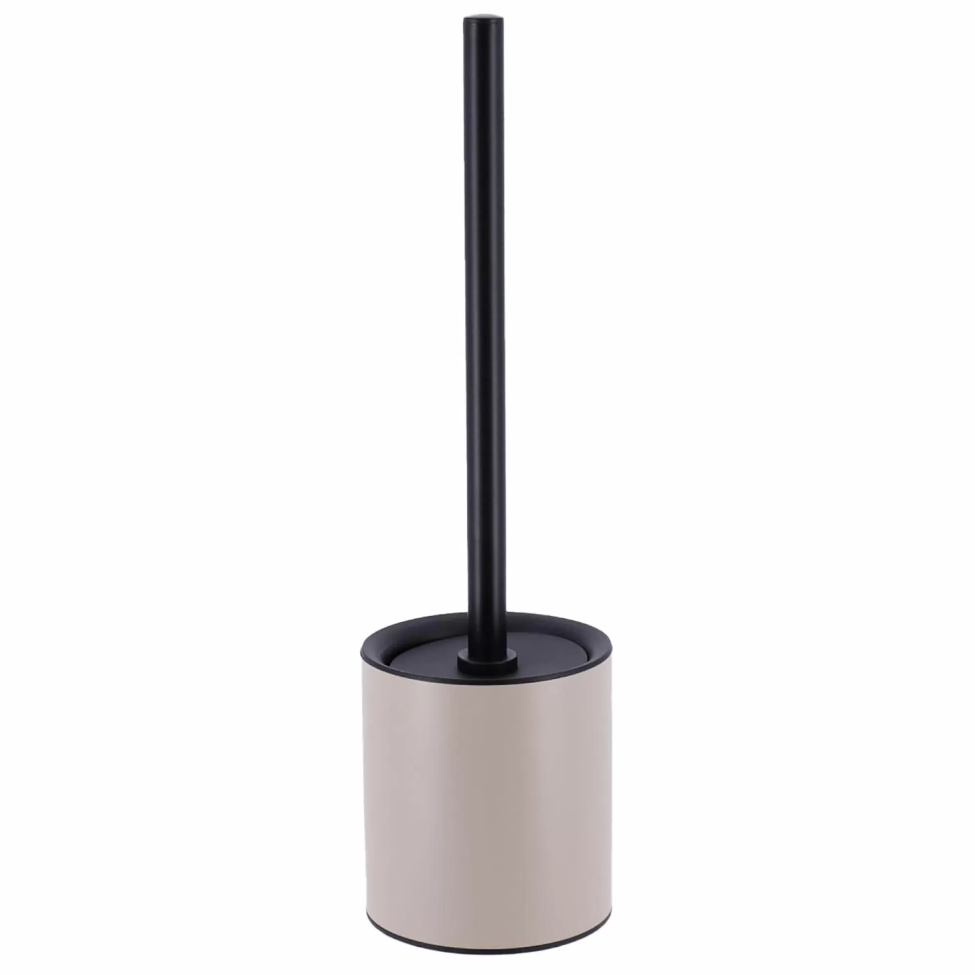 Stokomani Salle De Bain Et Wc<Brosse WC beige et noir