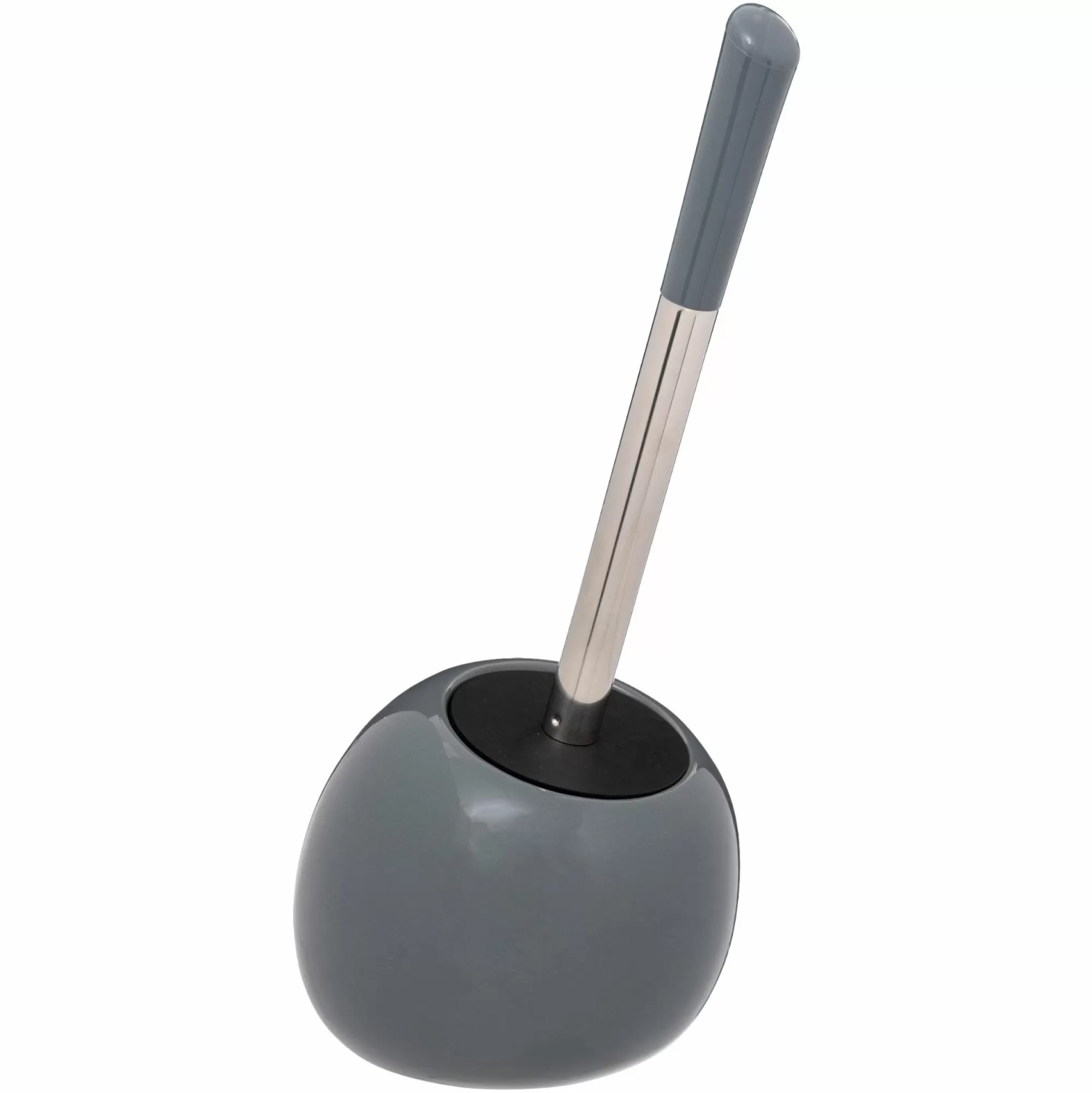 Stokomani Salle De Bain Et Wc<Brosse WC boule grise