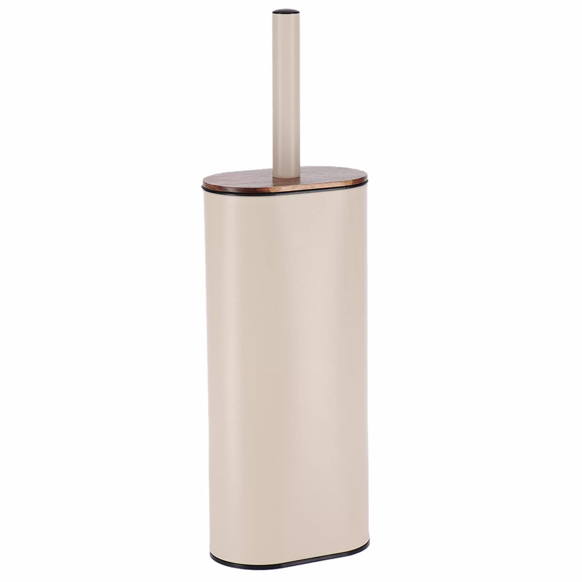 Stokomani Salle De Bain Et Wc<Brosse WC ovale beige