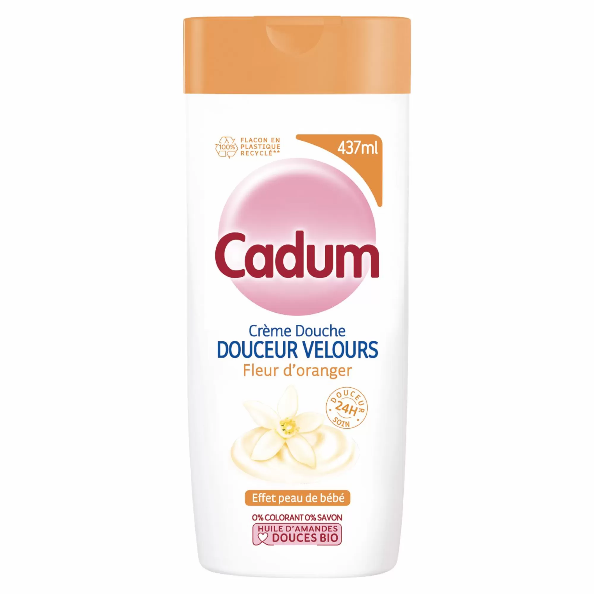 CADUM Hygiène<CREME DOUCHE FLEUR DORANGER