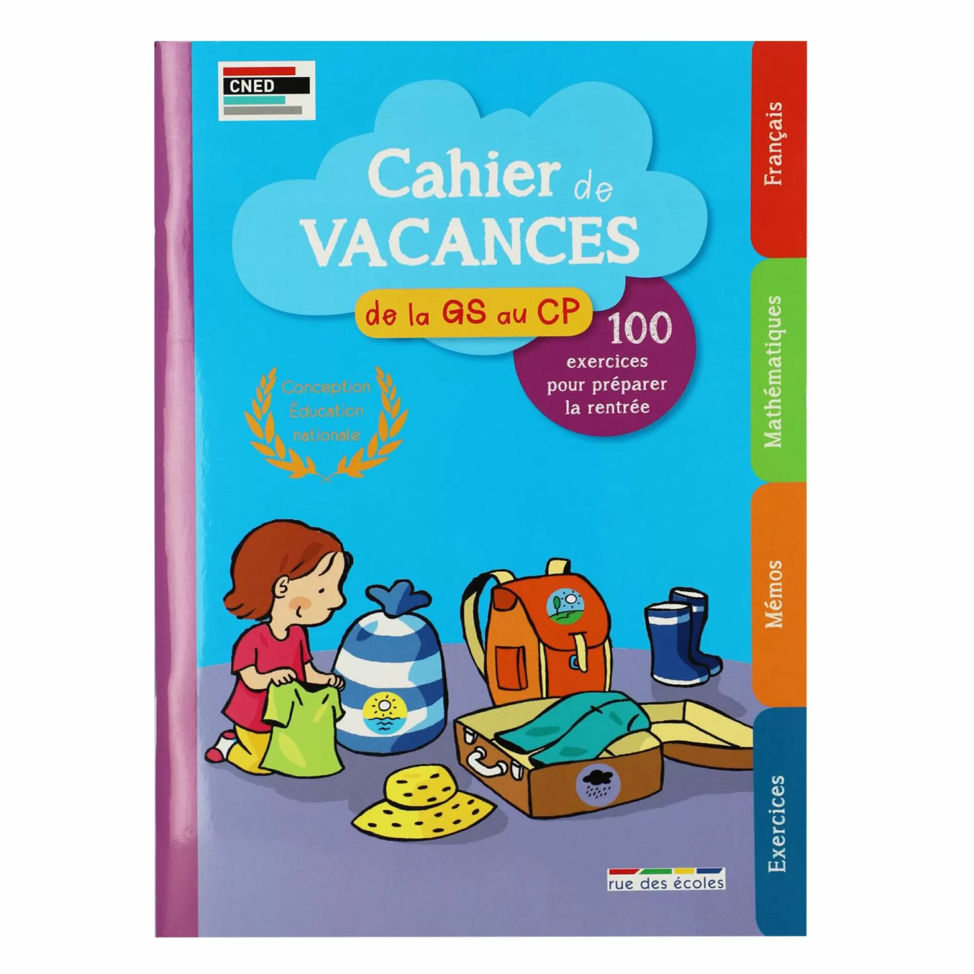 CNED Papeterie Et Bureau<Cahier de vacances GS-CP