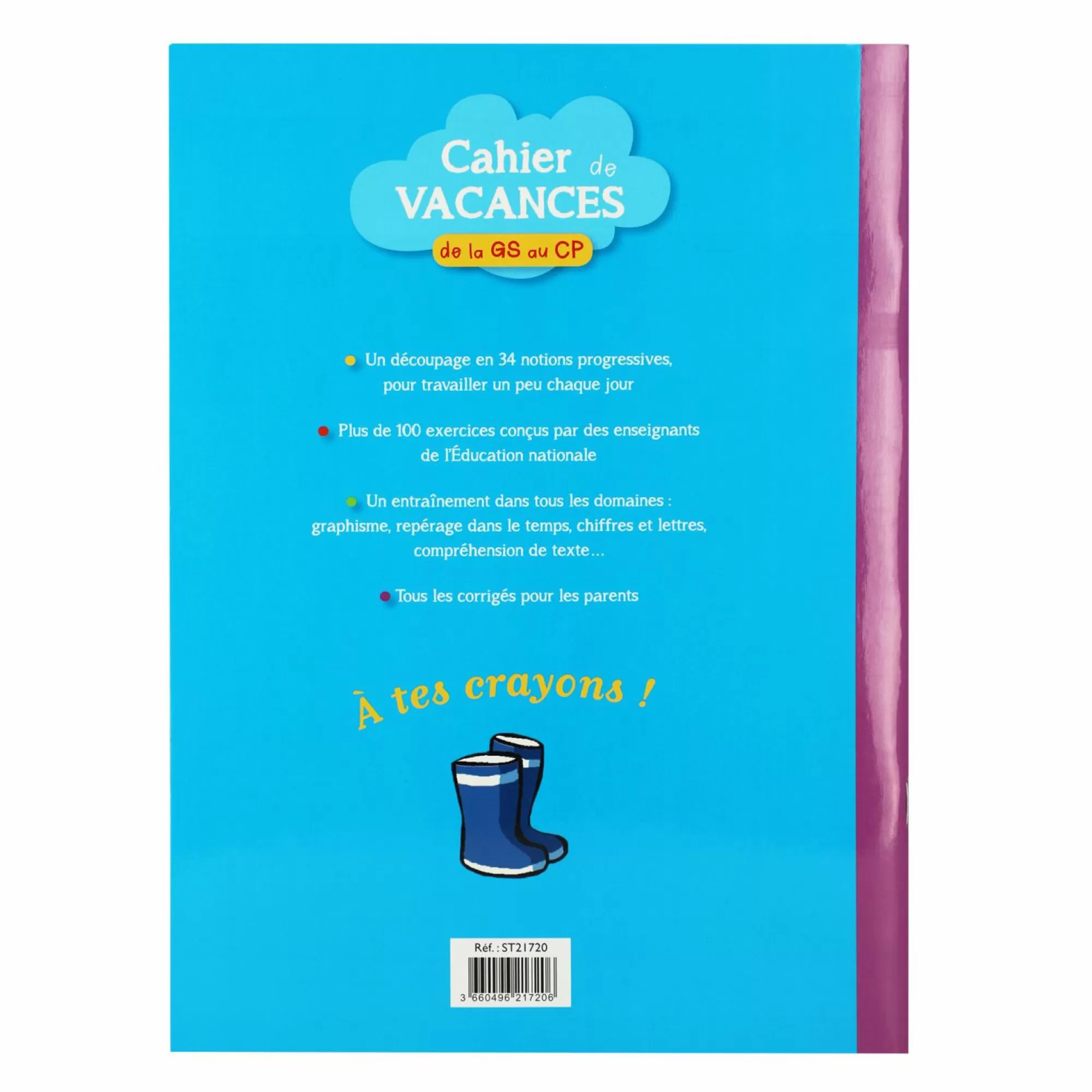 CNED Papeterie Et Bureau<Cahier de vacances GS-CP