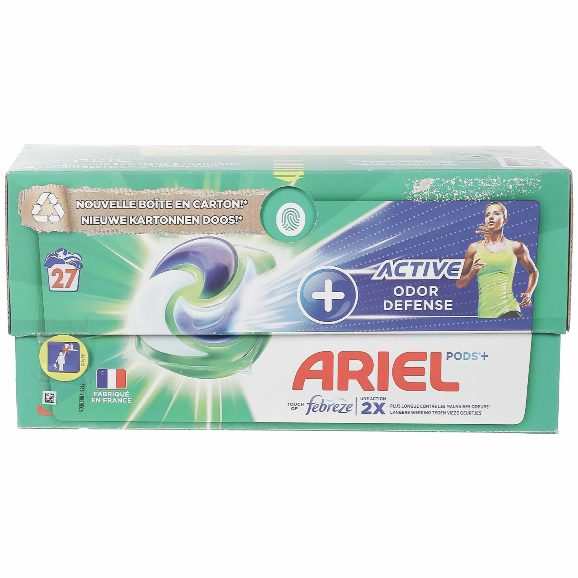 ARIEL Entretien Du Linge<27 capsules lessive ultra détachant