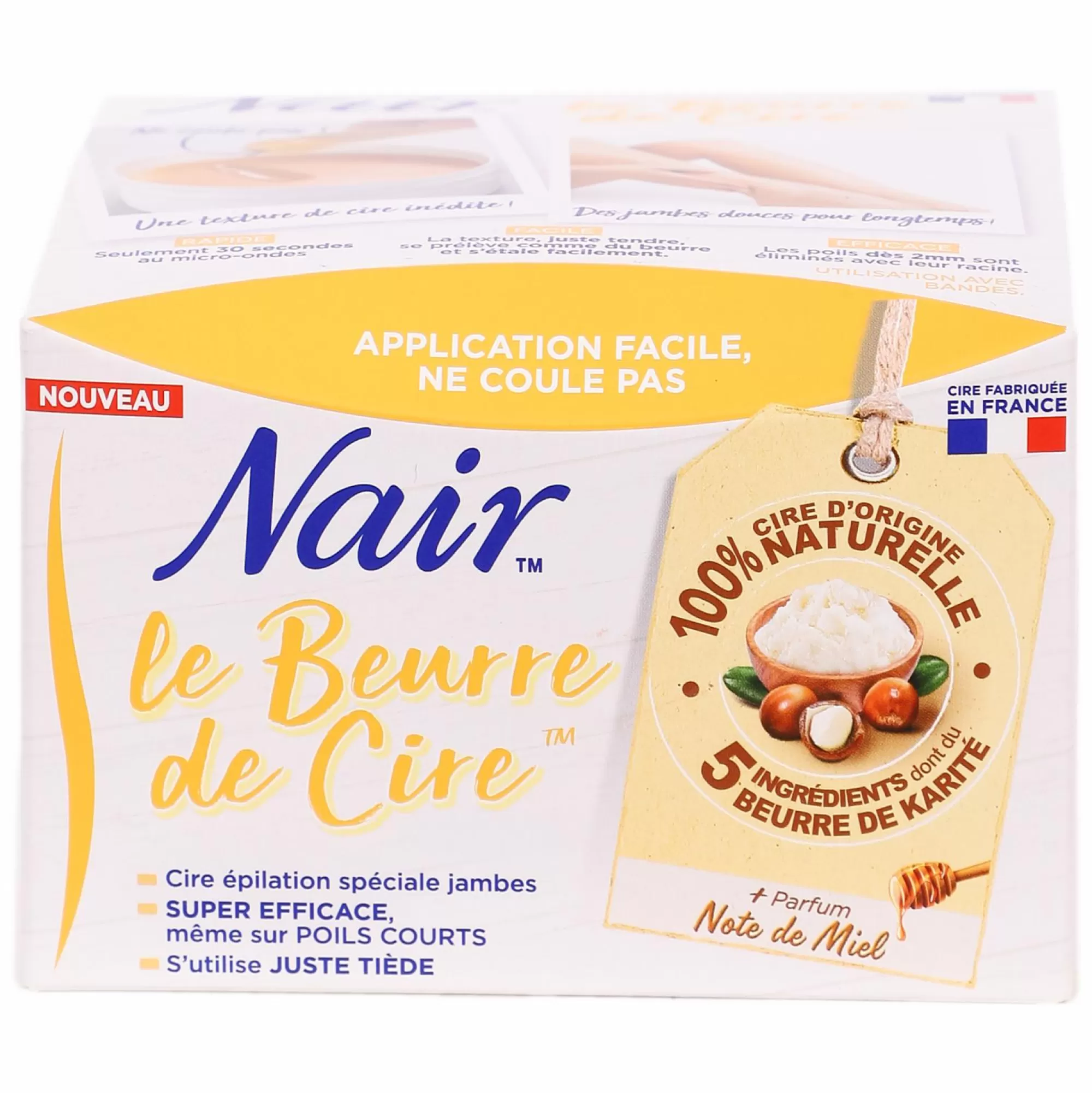 NAIR Hygiène<Cire le beurre de cire au miel