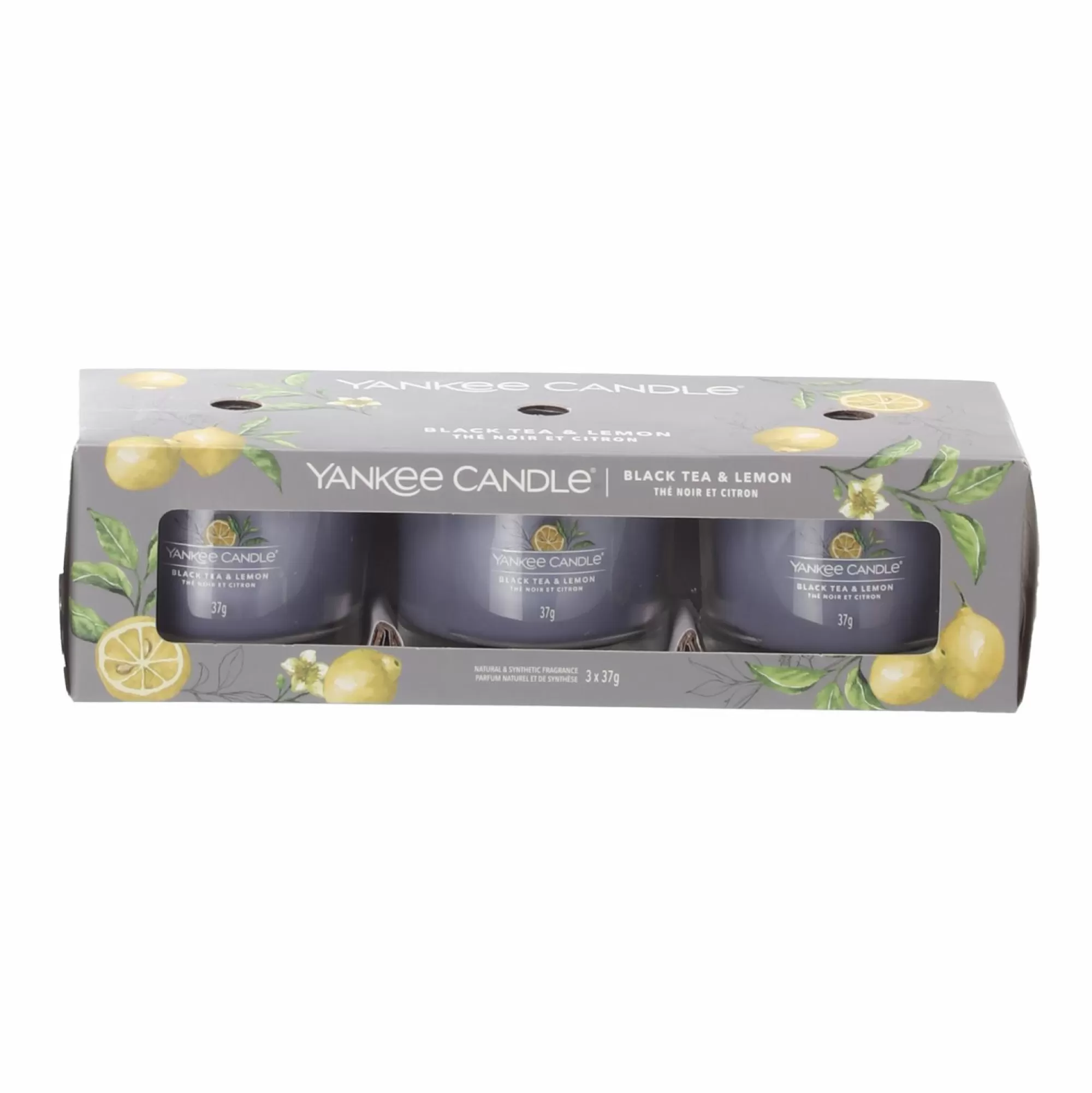 Stokomani Bougies<Coffret bougie Yankee Candle Thé noir et citron