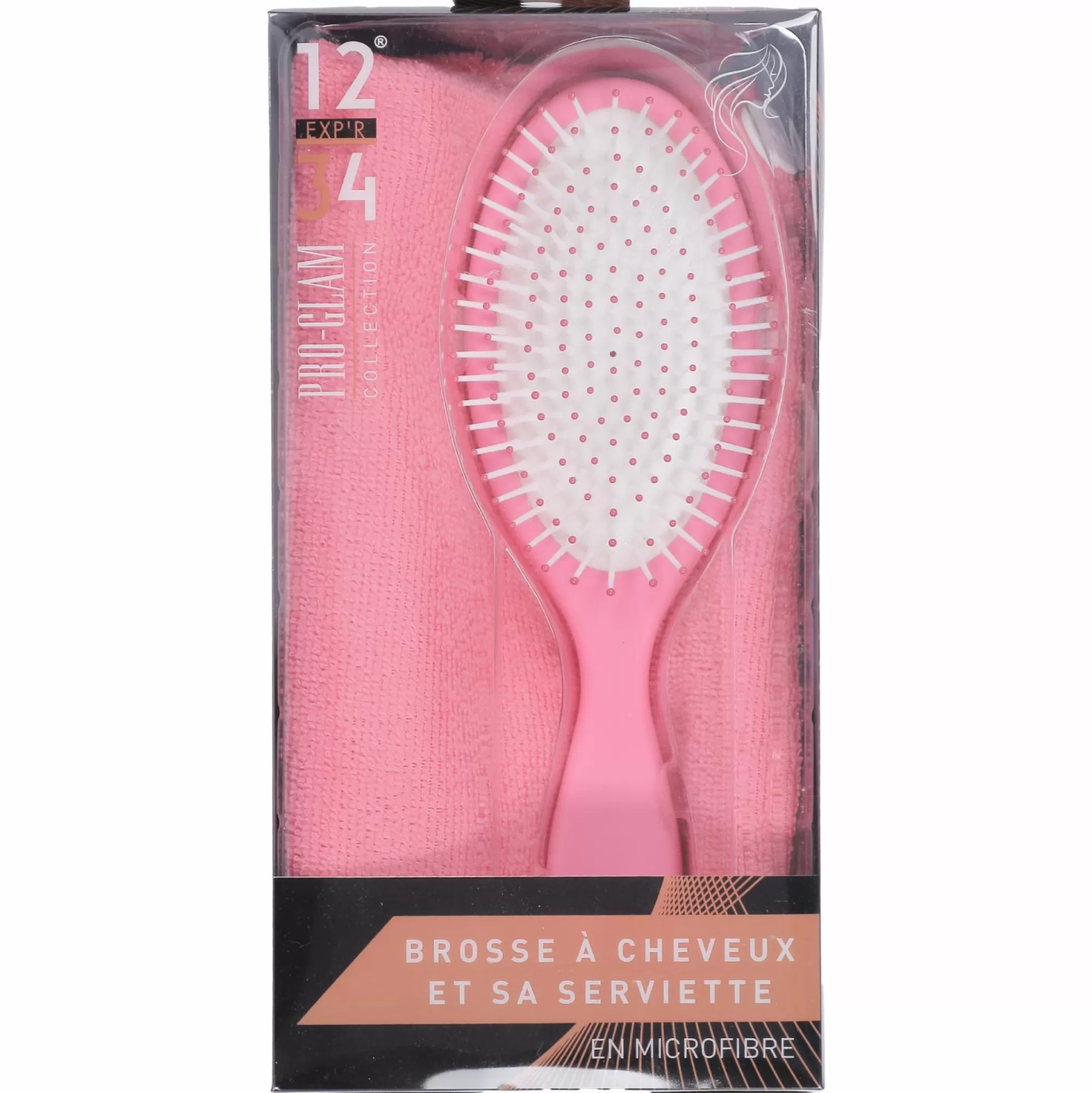 Stokomani Cheveux<Coffret brosse à cheveux + serviette