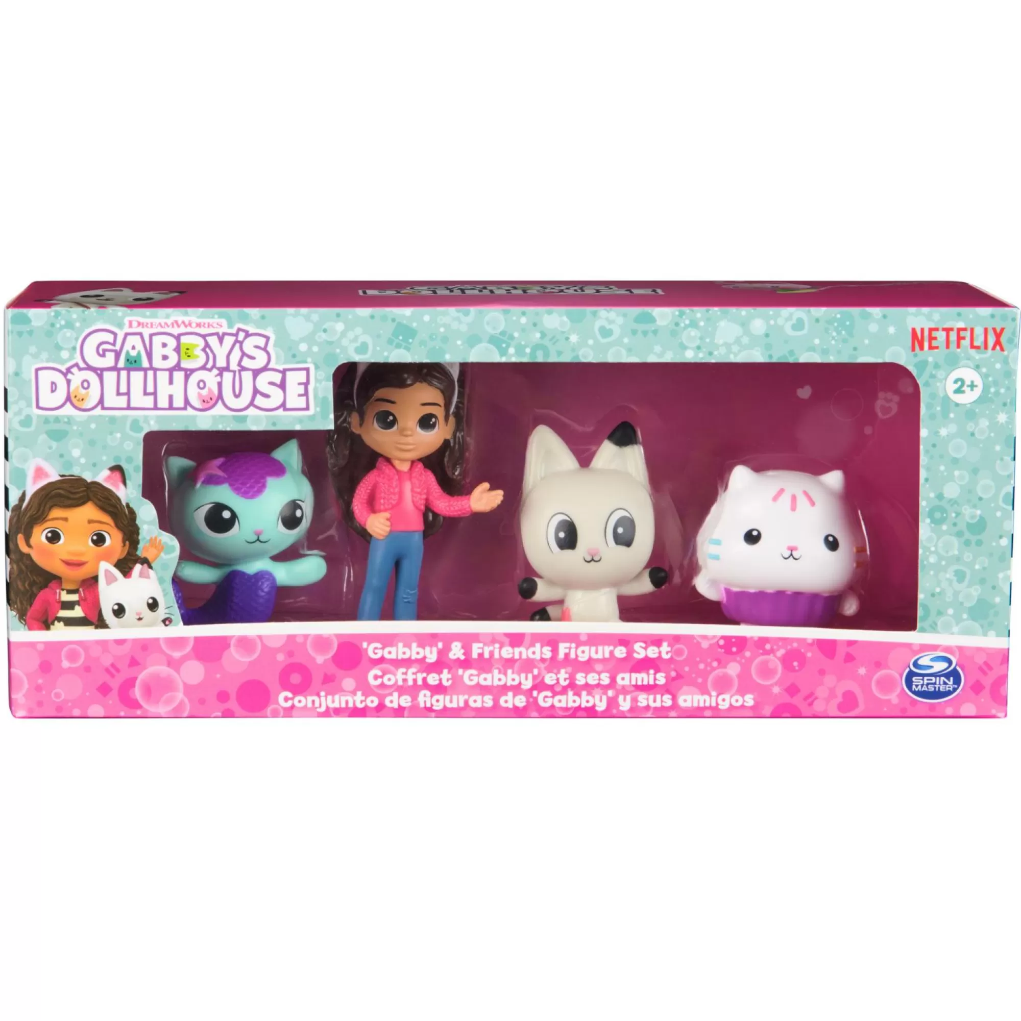 Stokomani Jouet | De 0 À 24 Mois<Coffret de 4 figurines Gabby's Dollhouse 8cm