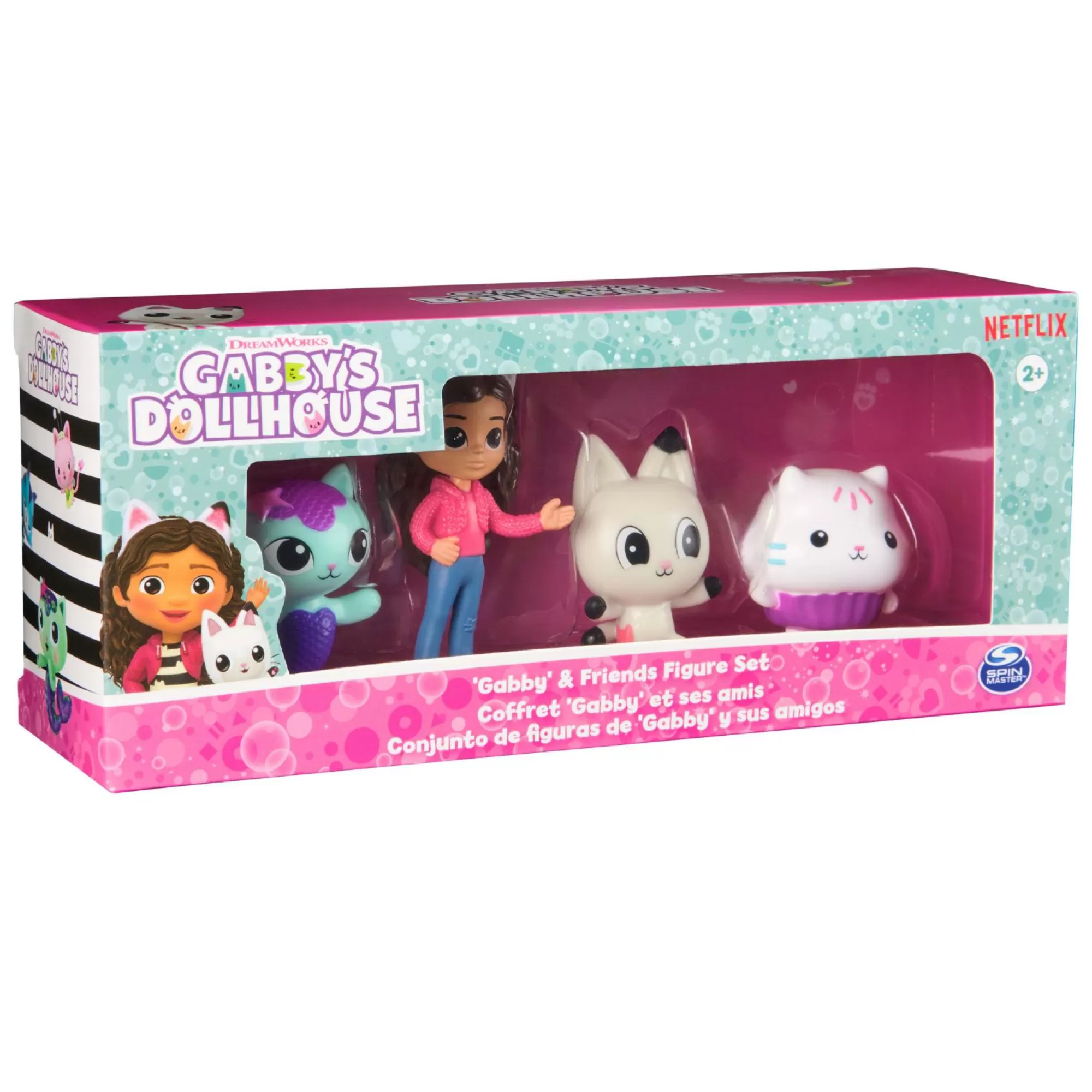 Stokomani Jouet | De 0 À 24 Mois<Coffret de 4 figurines Gabby's Dollhouse 8cm