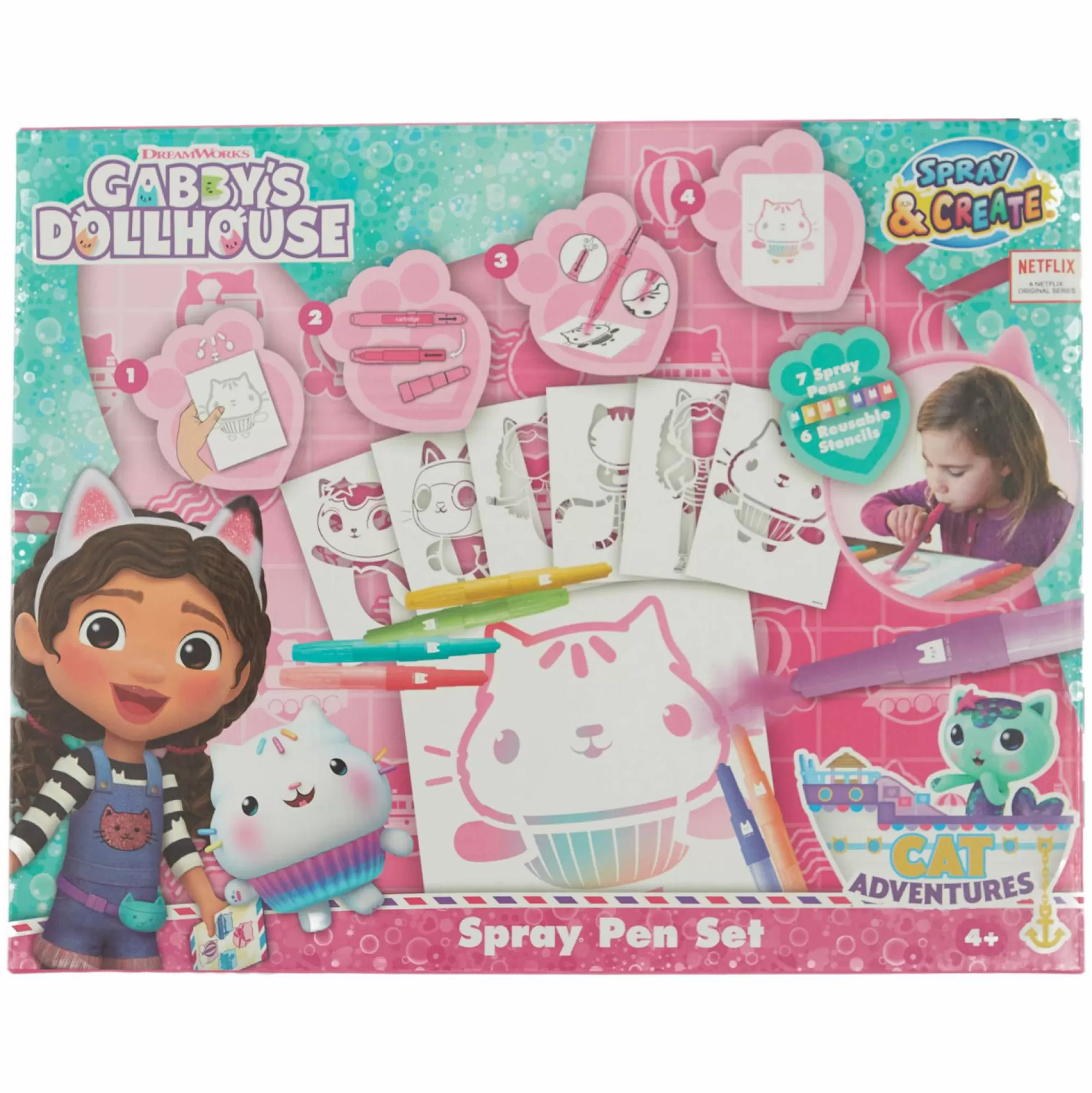 Stokomani Jouets À - De 20 Euros | Jouet<Coffret de feutres à souffler Gabby's Dollehouse