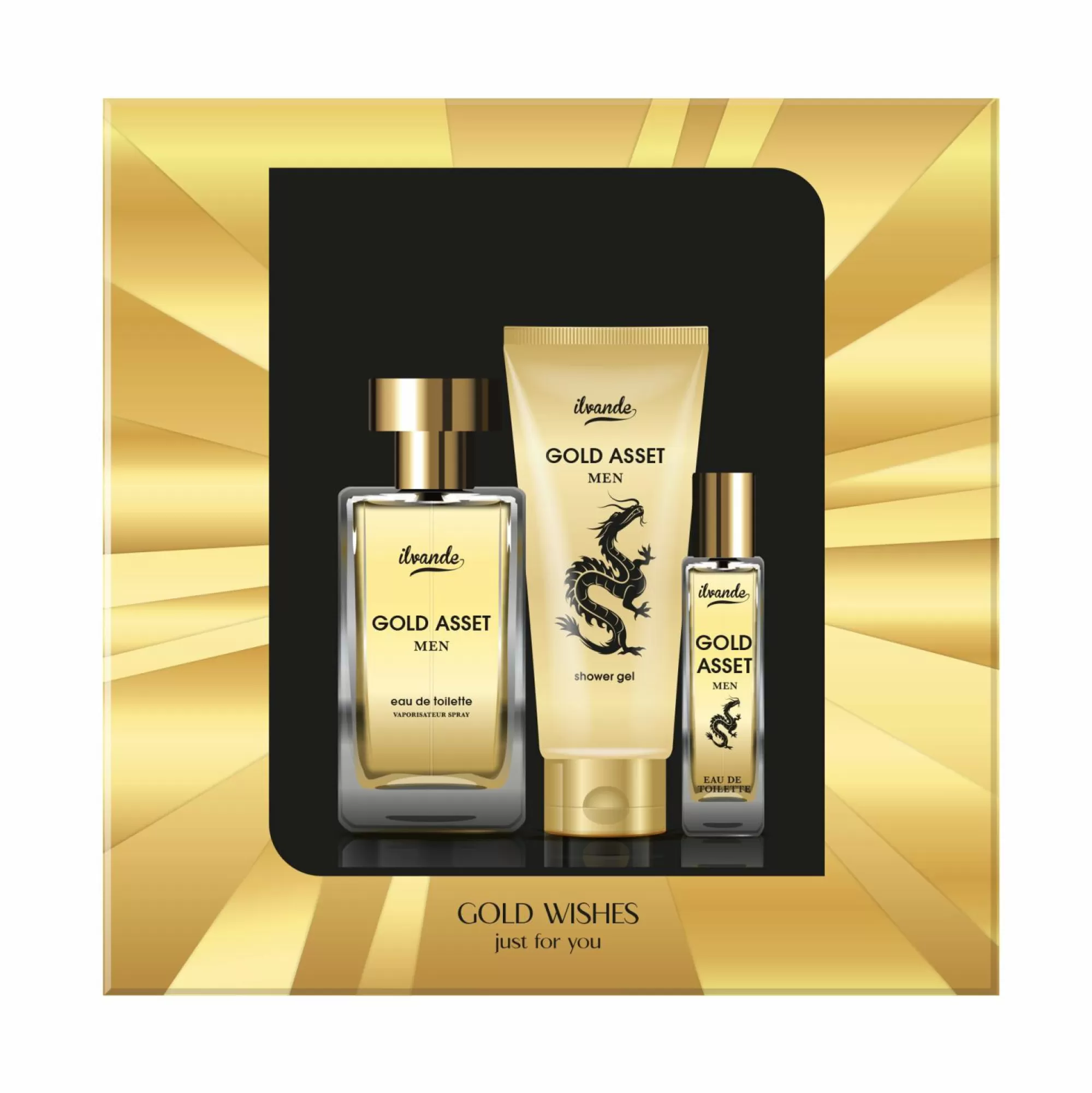 Stokomani Coffrets Beauté Et Parfums<Coffret de parfum Gold Asset