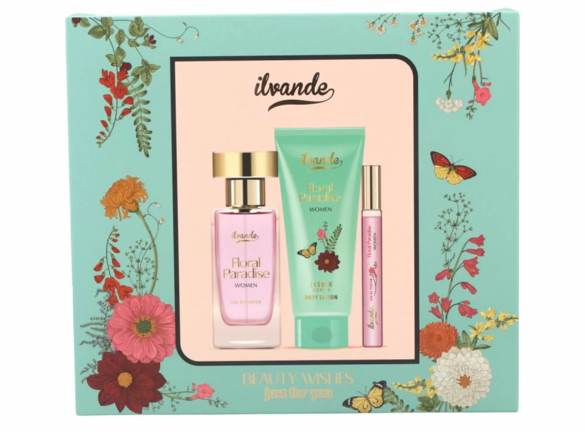 Stokomani Coffrets Beauté Et Parfums<Coffret parfum Floral Paradise 3 pièces