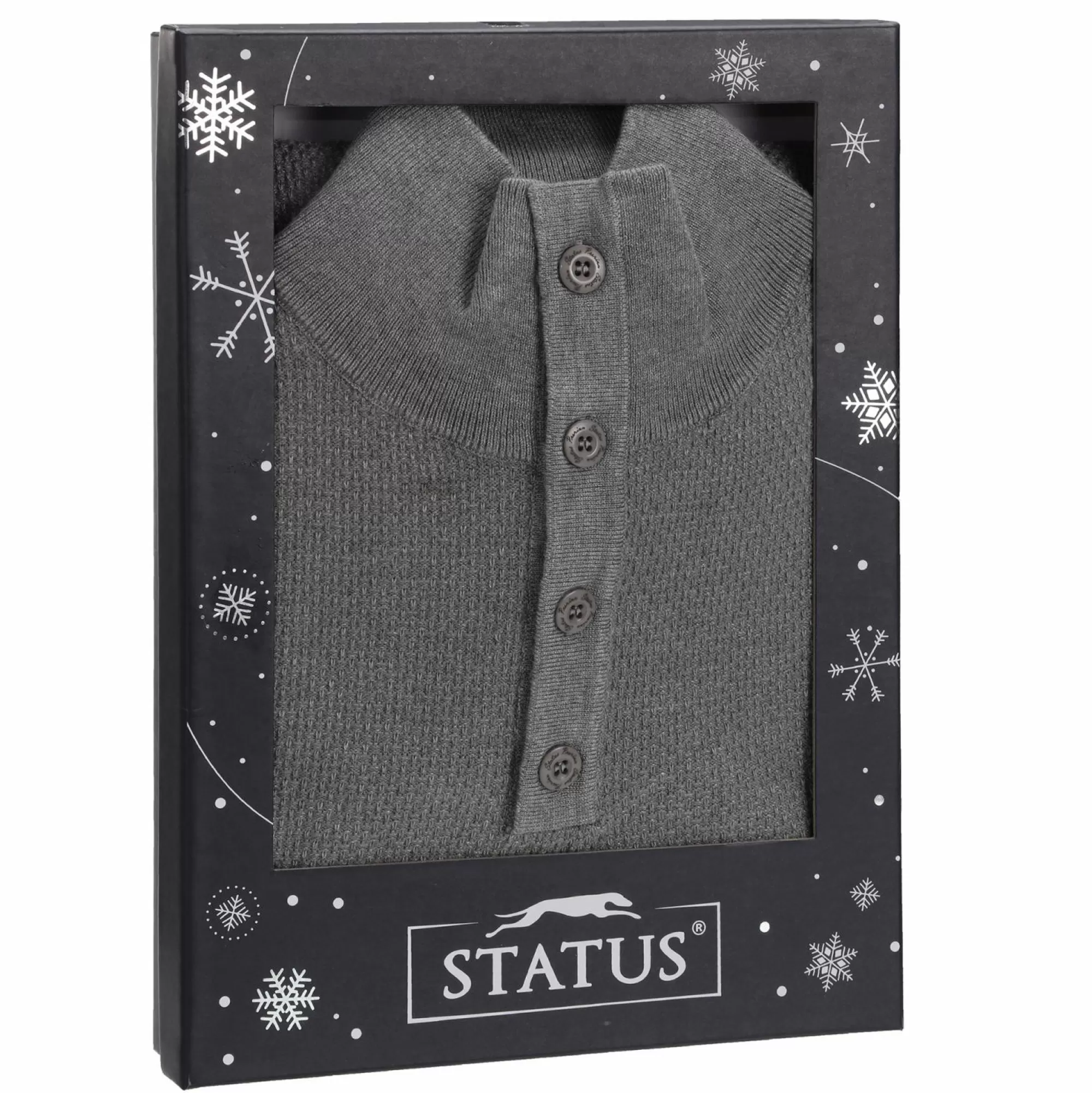 STATUS Hauts<Coffret pull col montant avec soie