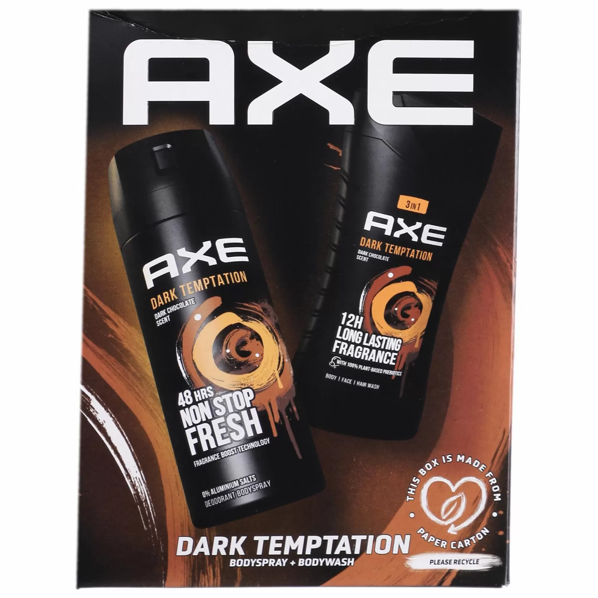 AXE Coffrets Beauté Et Parfums<Coffret Temptation déodorant 150ml + gel douche 250ml