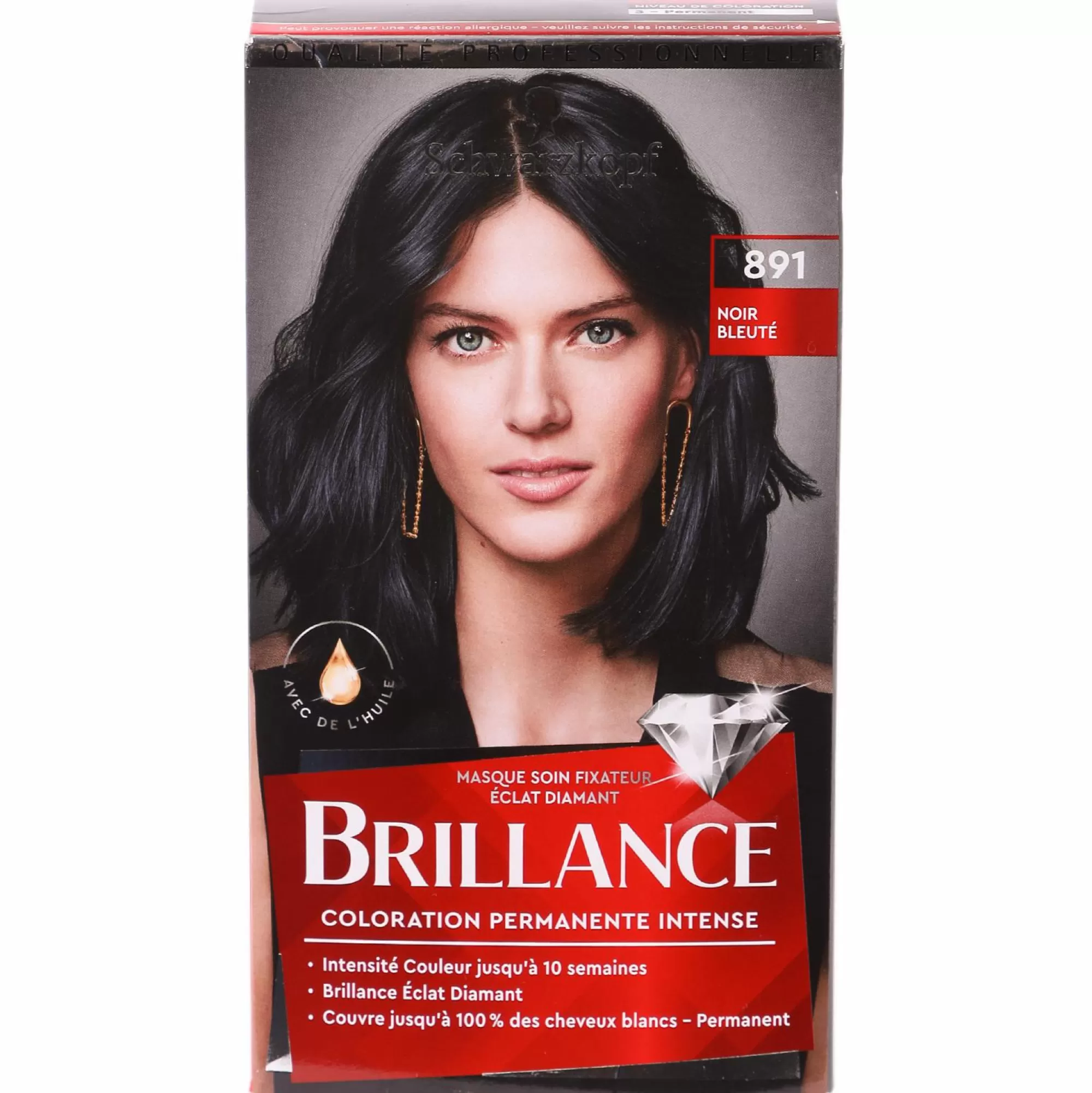 BRILLANCE Cheveux<Coloration 891 noir bleute