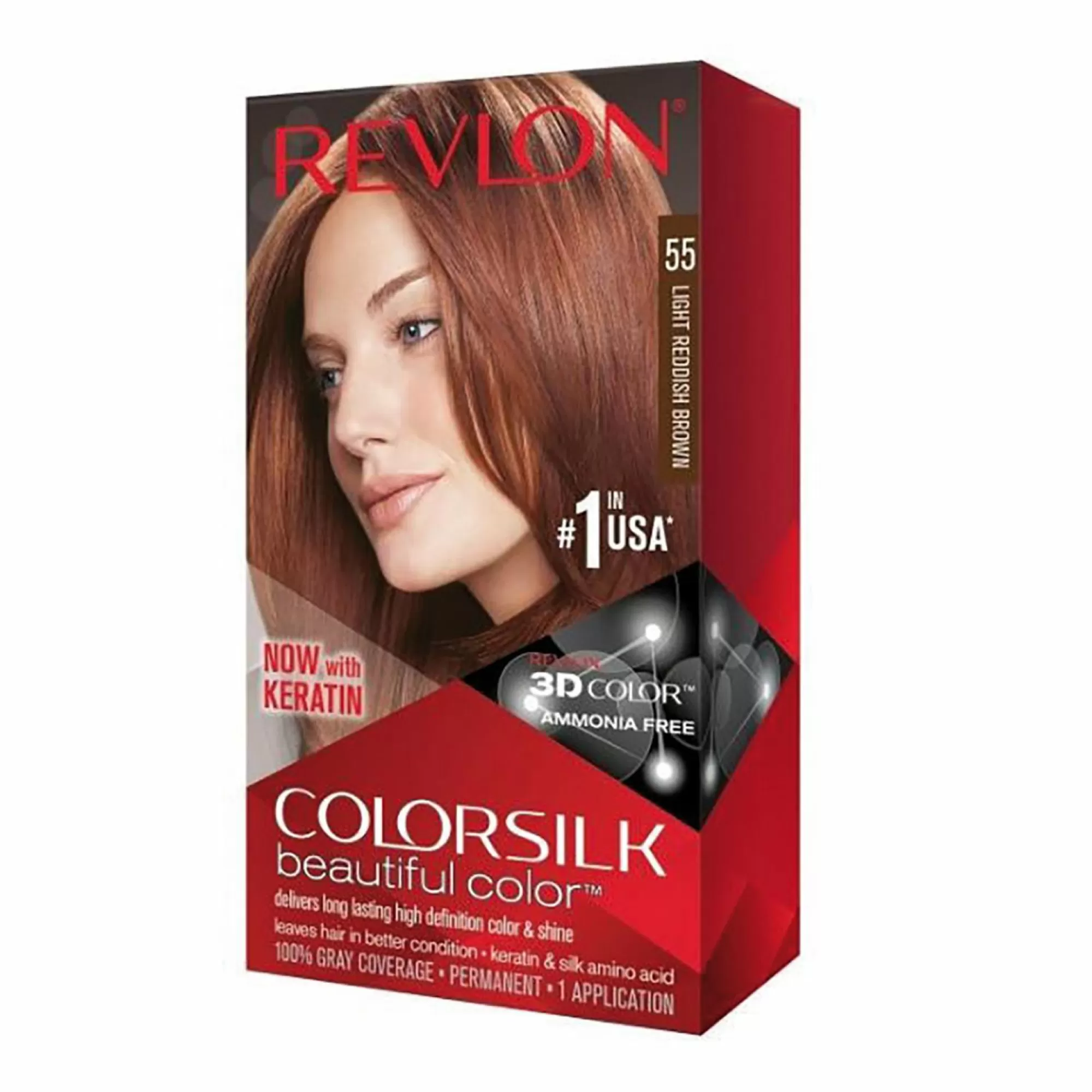 REVLON Cheveux<Coloration brun roux clair 55