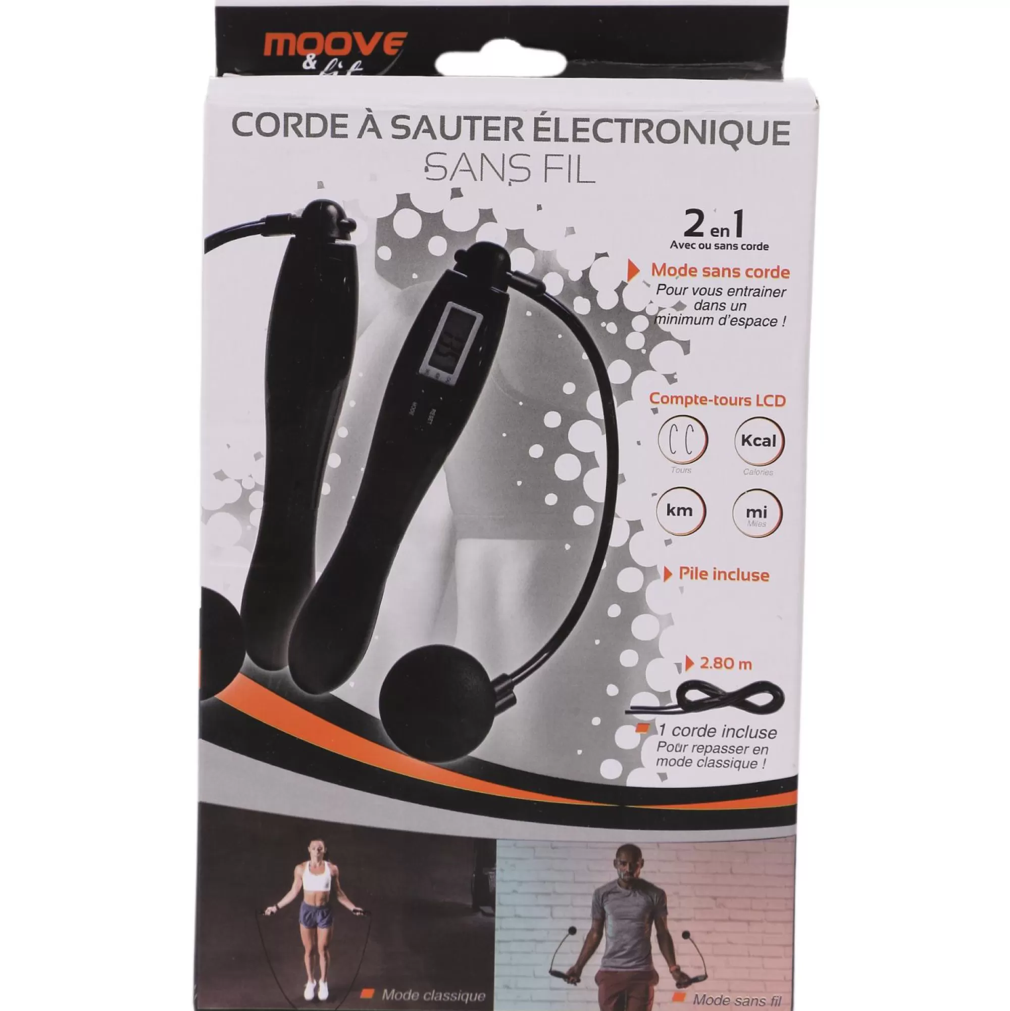 MOOVE AND FIT Accessoires De Sport<Corde à sauter électronique sans fil