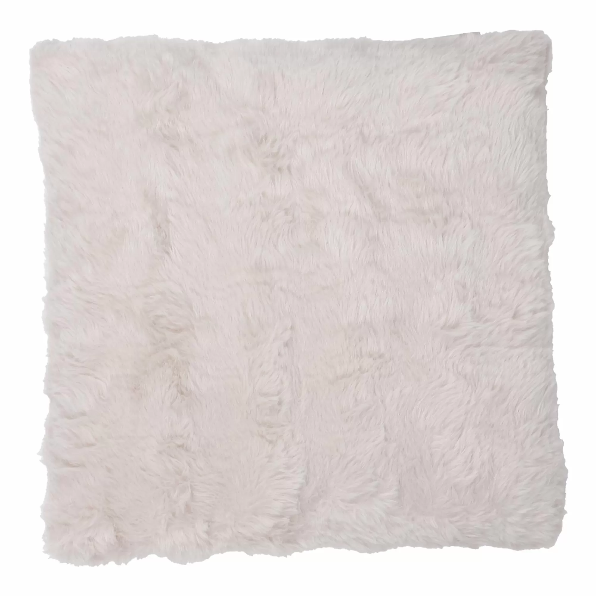 Stokomani Tapis Et Coussins<Coussin en fausse fourrure 40x40cm Beige