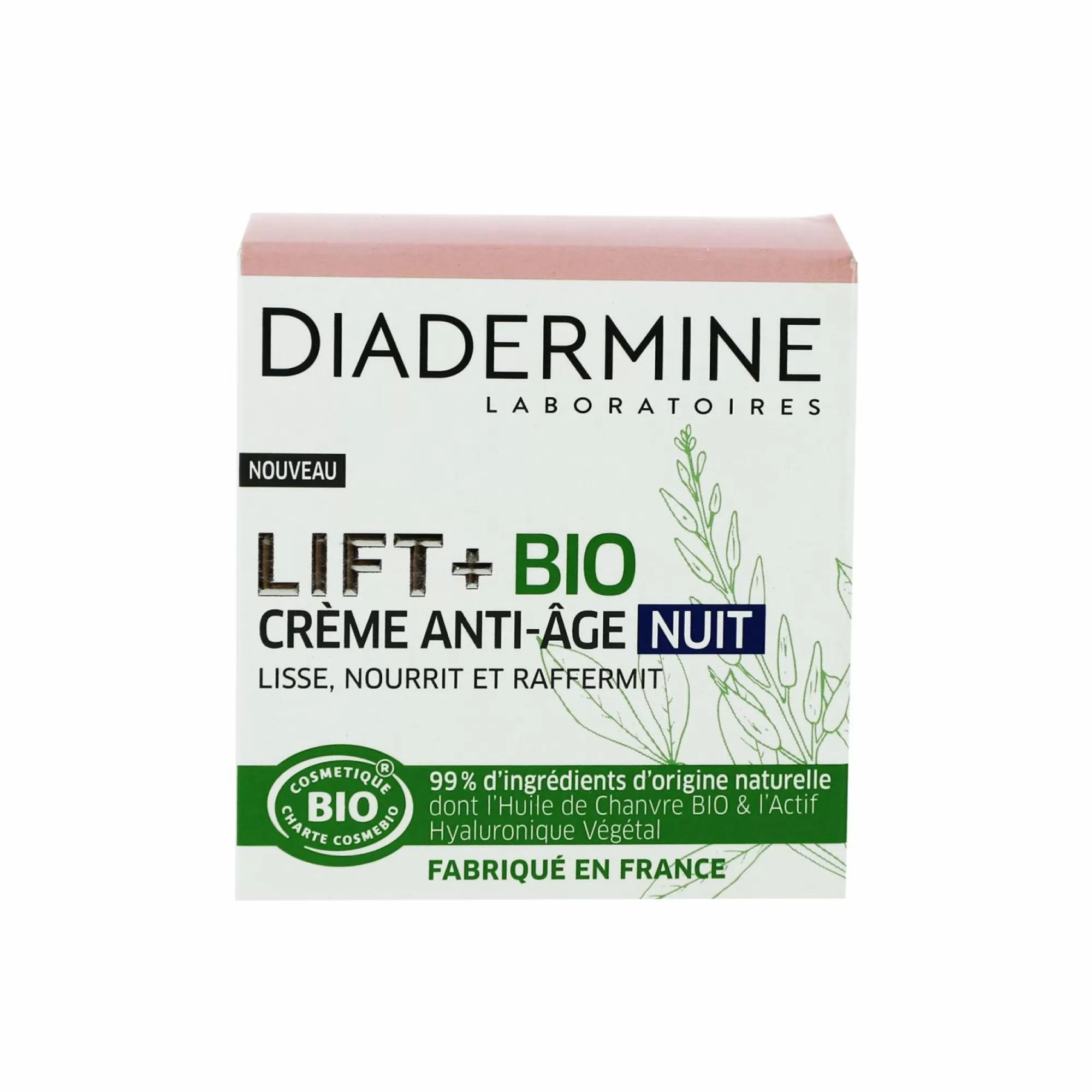 DIADERMINE Visage<Crème anti-âge nuit lift+ bio