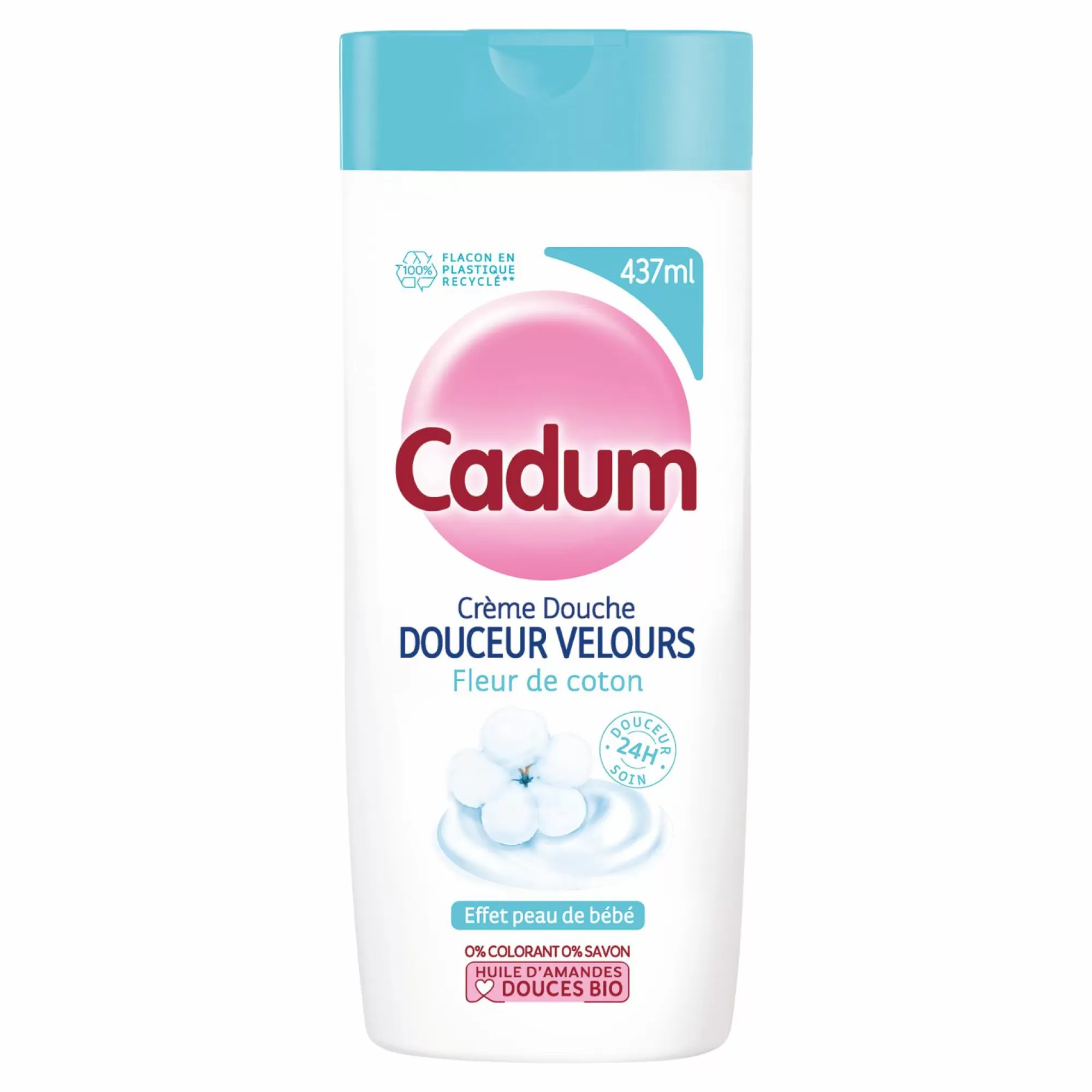 CADUM Hygiène<Crème de douche fleur de coton