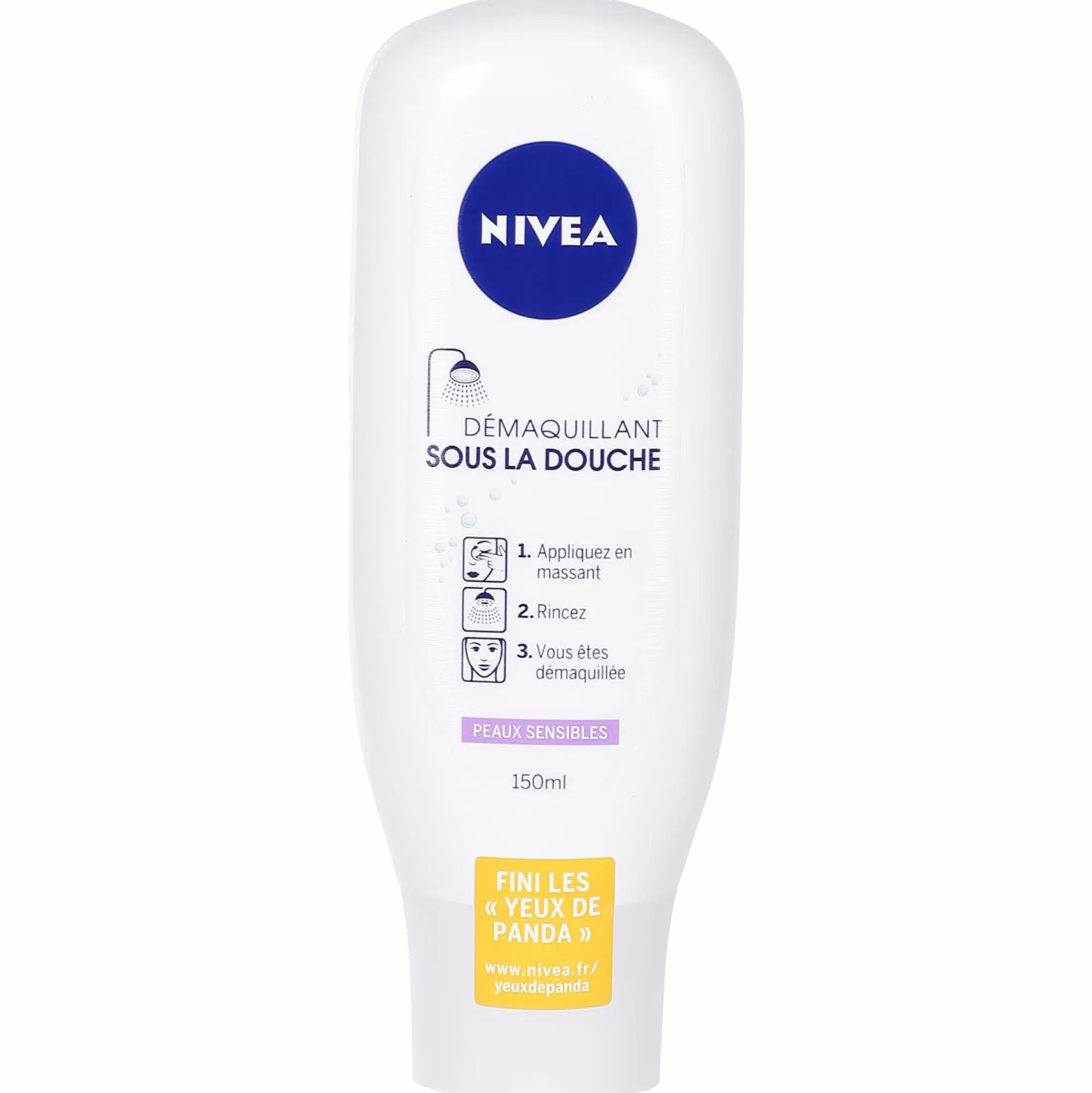 NIVEA Visage<Démaquillant sous la douche peaux sensibles