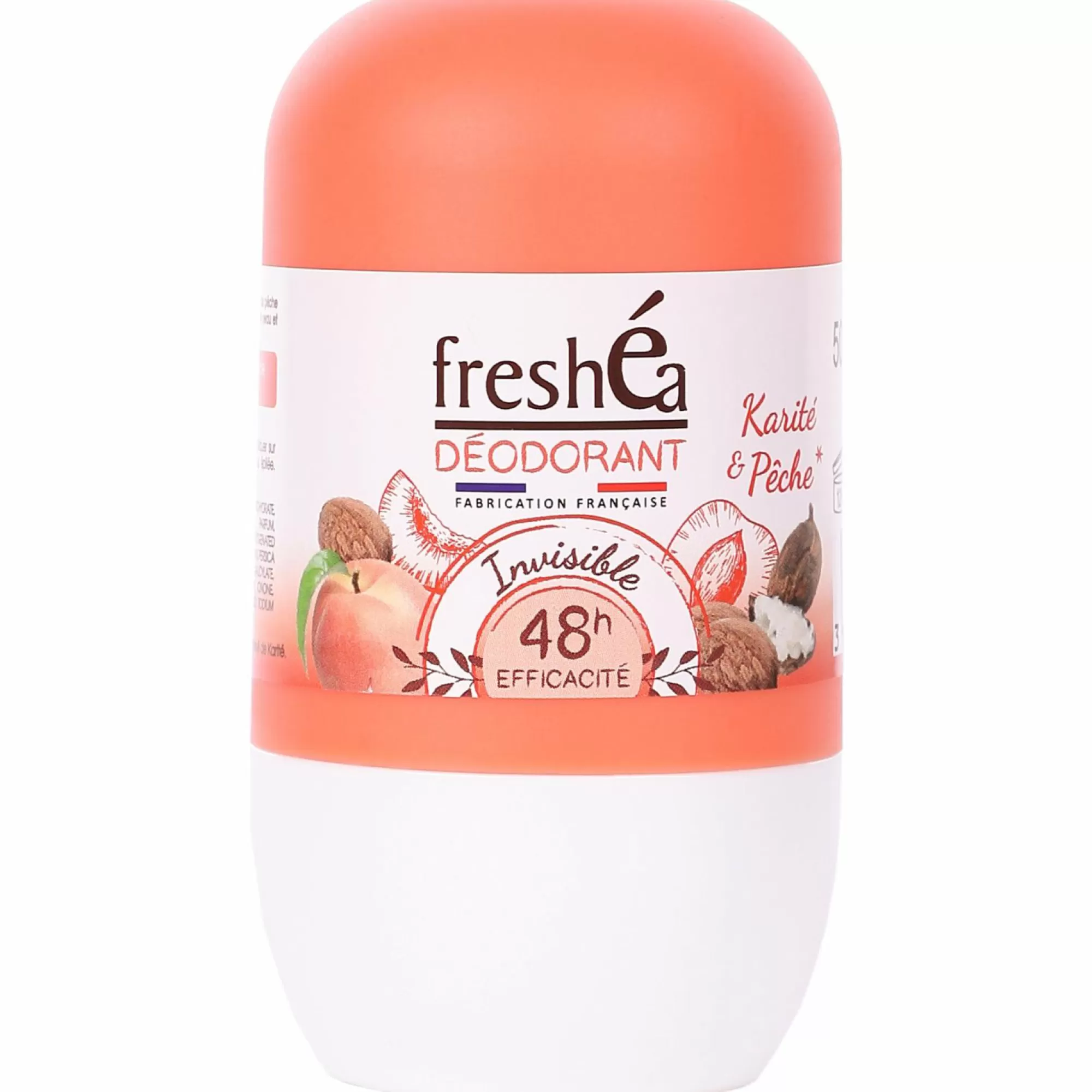 FRESHEA Hygiène<Déodorant à bille karité pêche