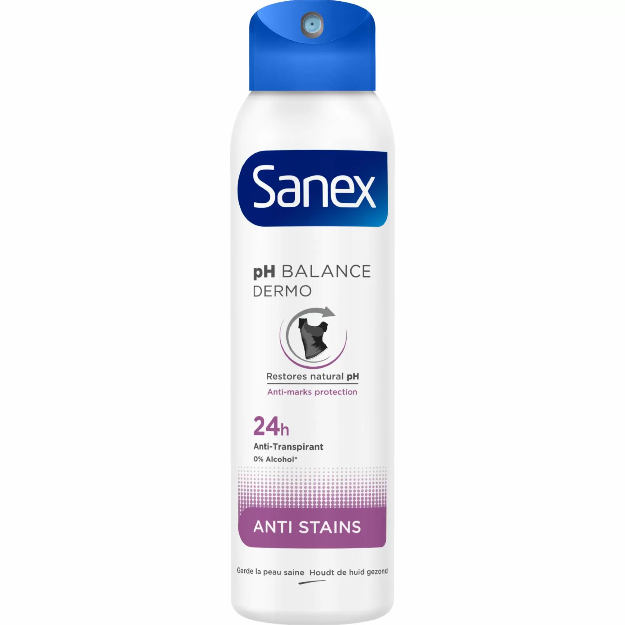 SANEX Hygiène<Déodorant dermo balance 24h