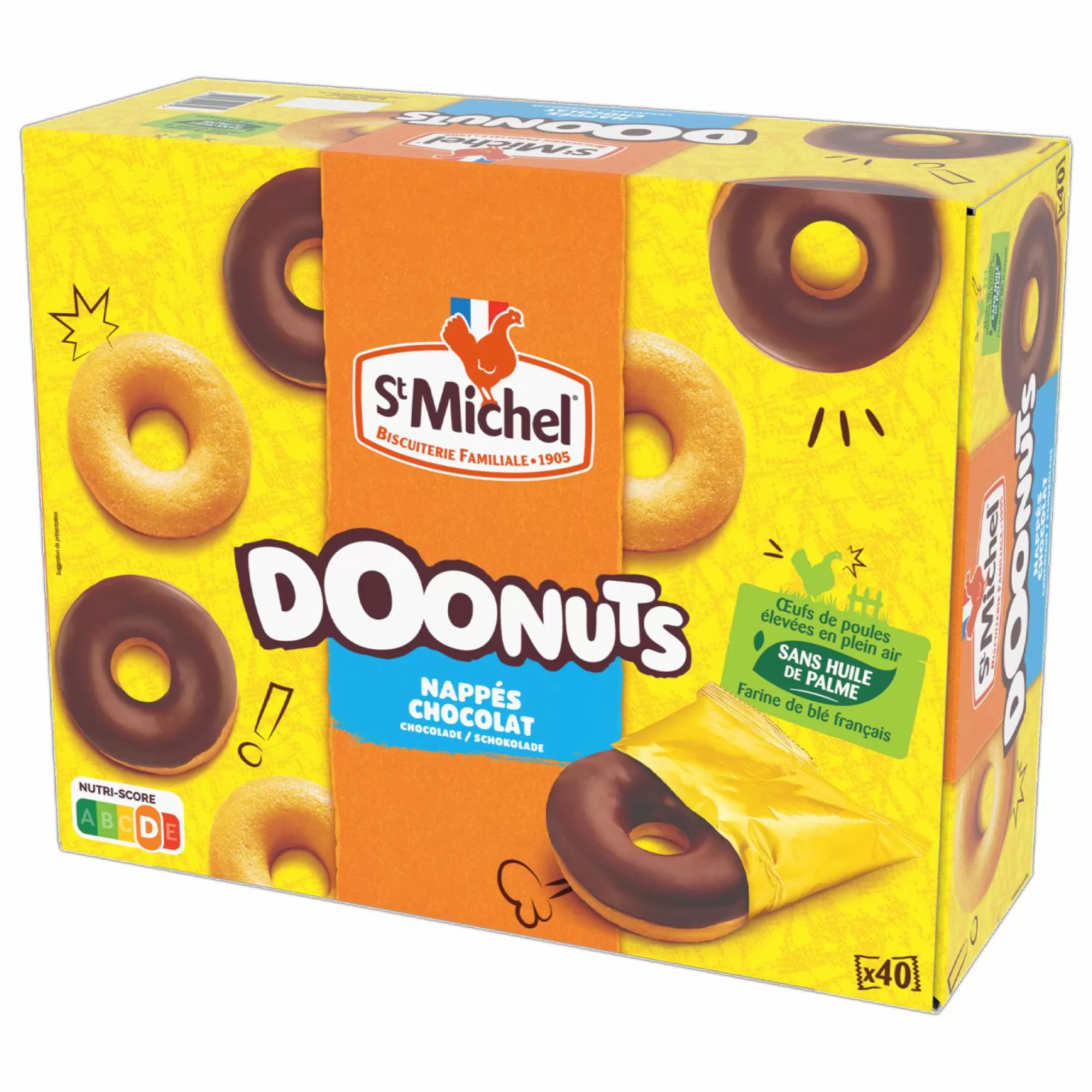 Stokomani Épicerie Sucrée<Doonuts nappés de chocolat