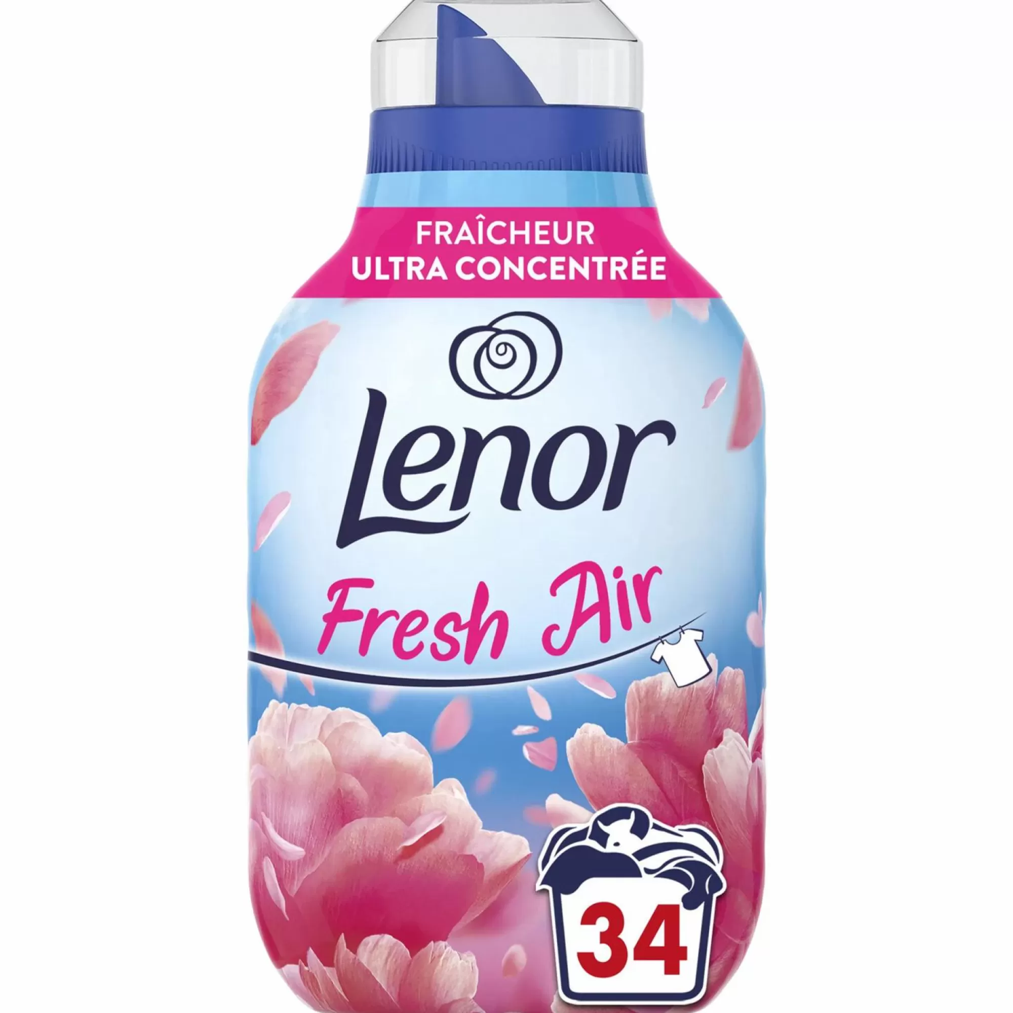 LENOR Entretien Du Linge<34 doses adoucissant ultra concentré arbre en fleurs