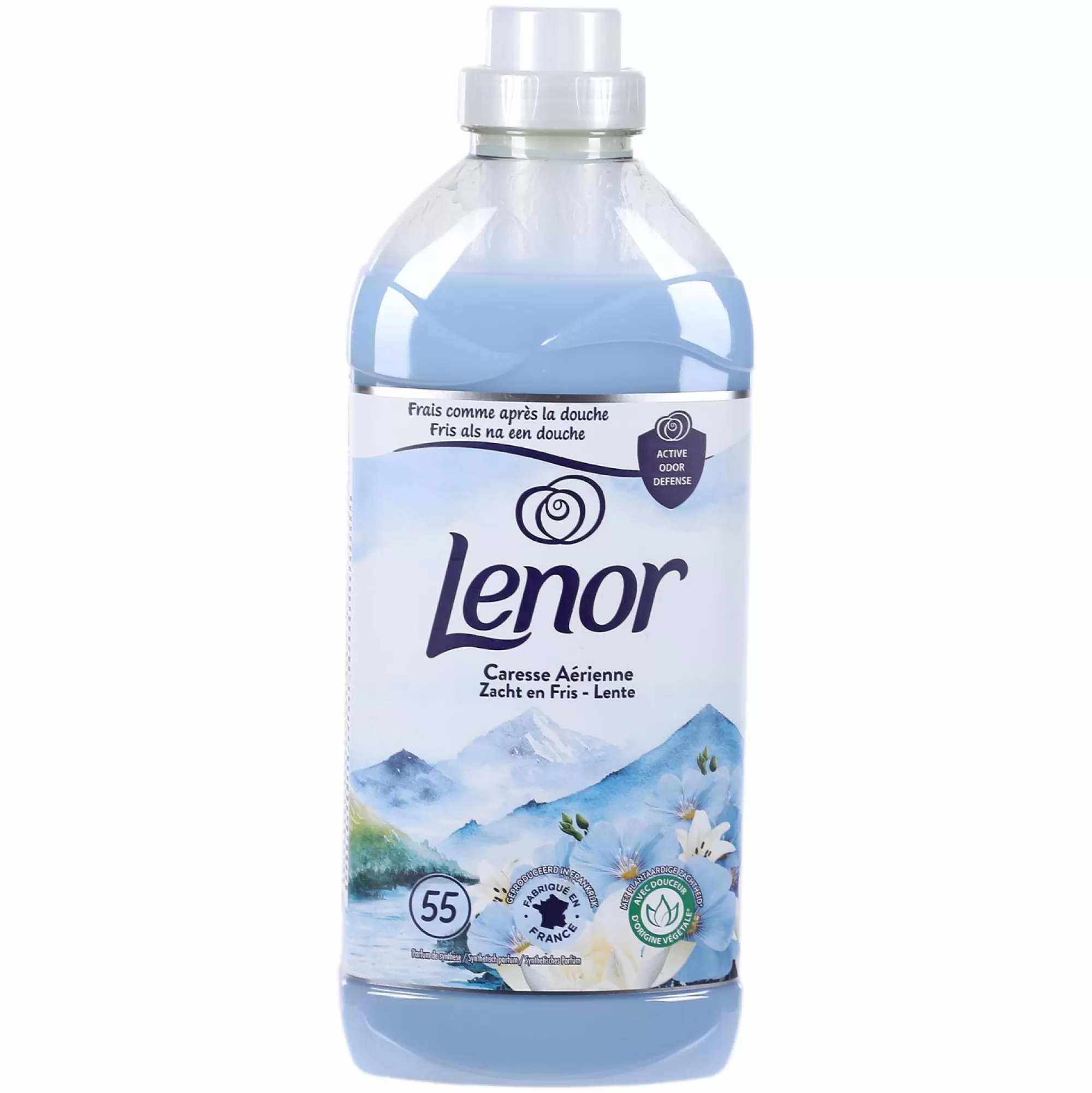 LENOR Entretien Du Linge<55 doses d'assouplissant caresse aérienne