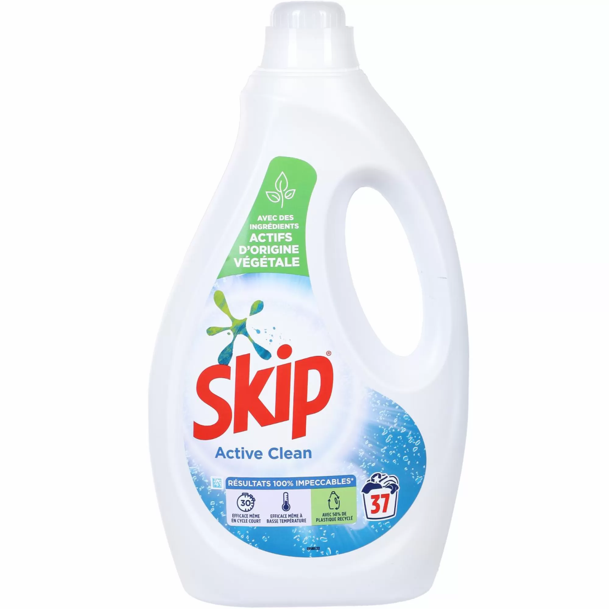 SKIP Entretien Du Linge<37 doses de lessive liquide active clean