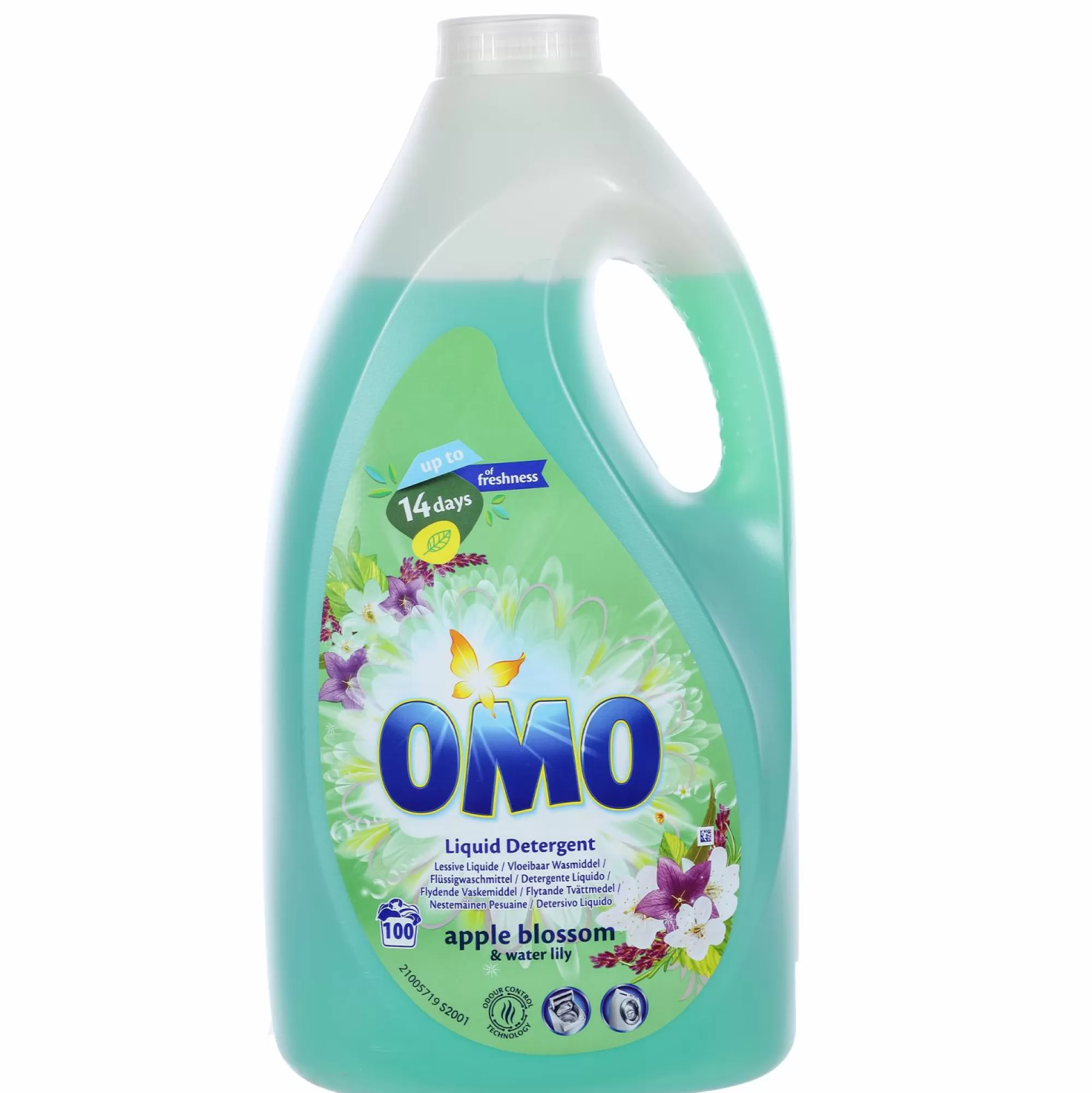 OMO Entretien Du Linge<100 doses de lessive liquide pomme