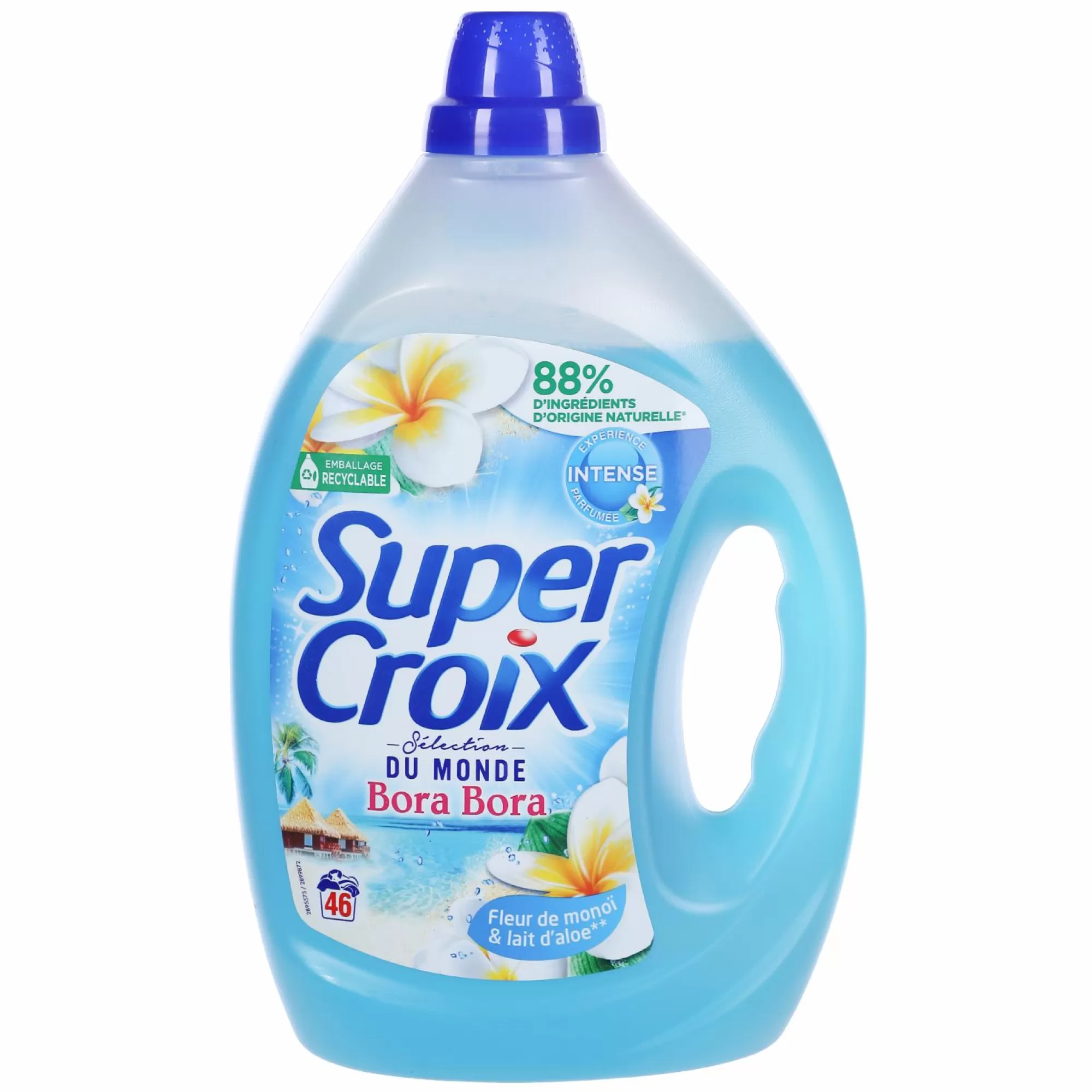 SUPER CROIX Entretien Du Linge<46 doses lessive liquide classique Bora bora