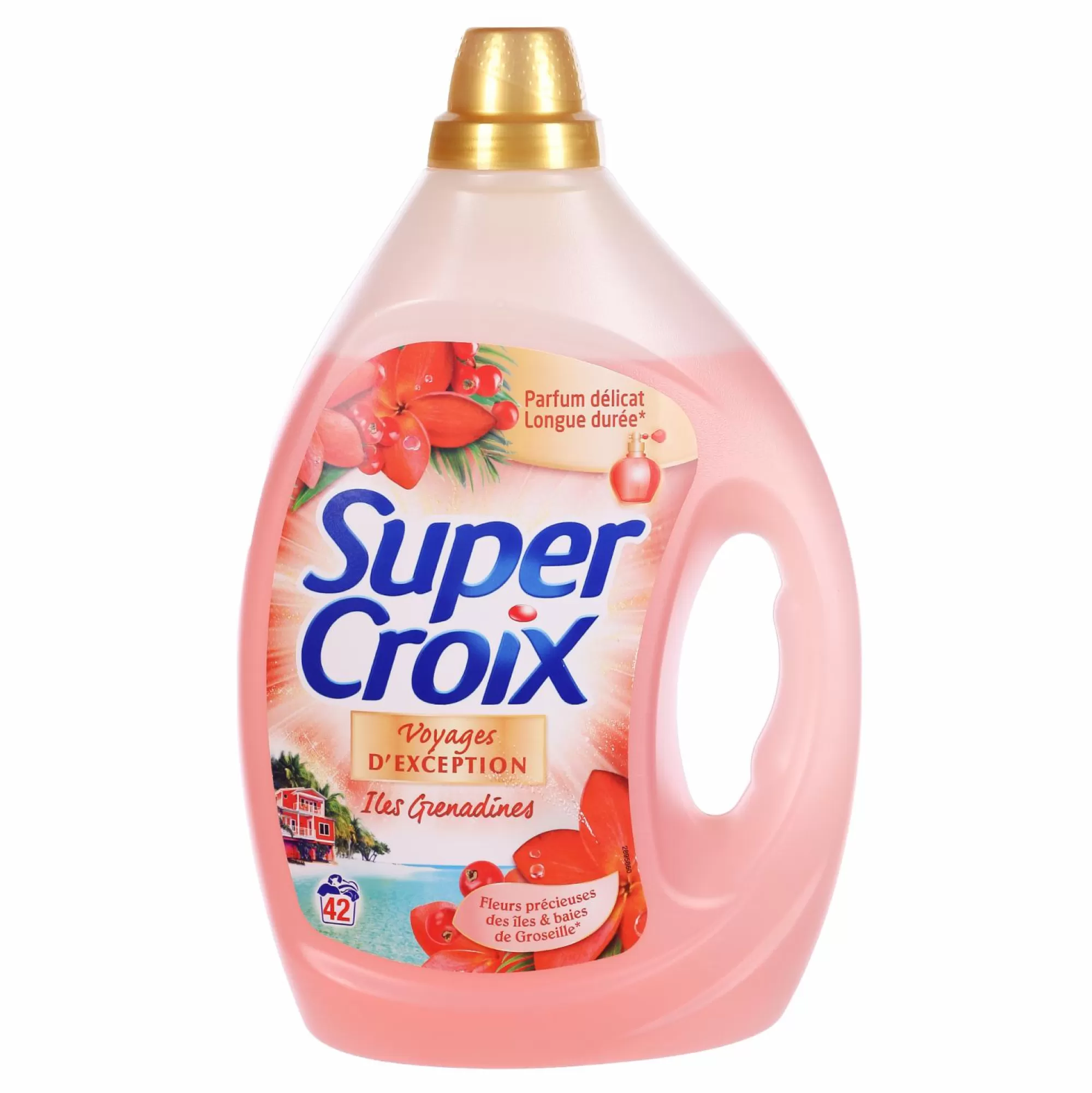 SUPER CROIX Entretien Du Linge<42 doses lessive liquide classique iles grenadines